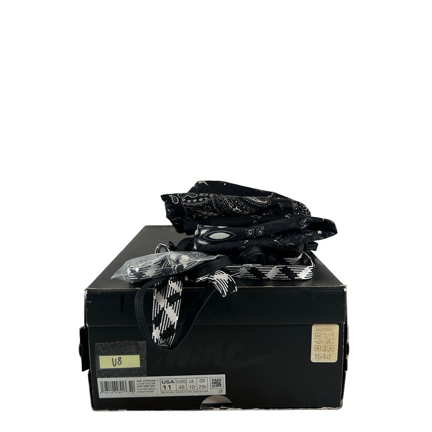 DM7866 001 Jordan 1 Retro Low OG Travis Scott Negro Fantasma