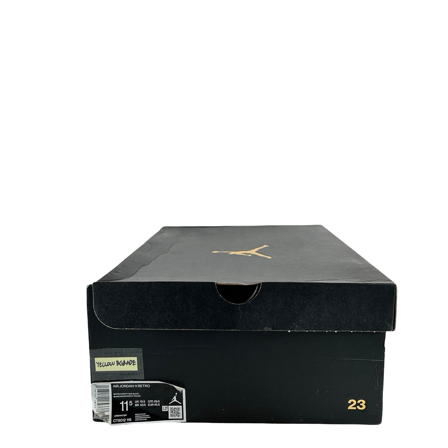 CT8012 116 Air Jordan 11 Retro Cherry (2022) - 11.5 M (Yellowing) (B-Grade)