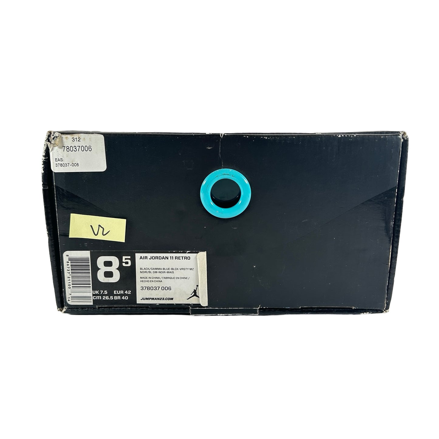 378037 006 Jordan 11 Retro Gamma Azul