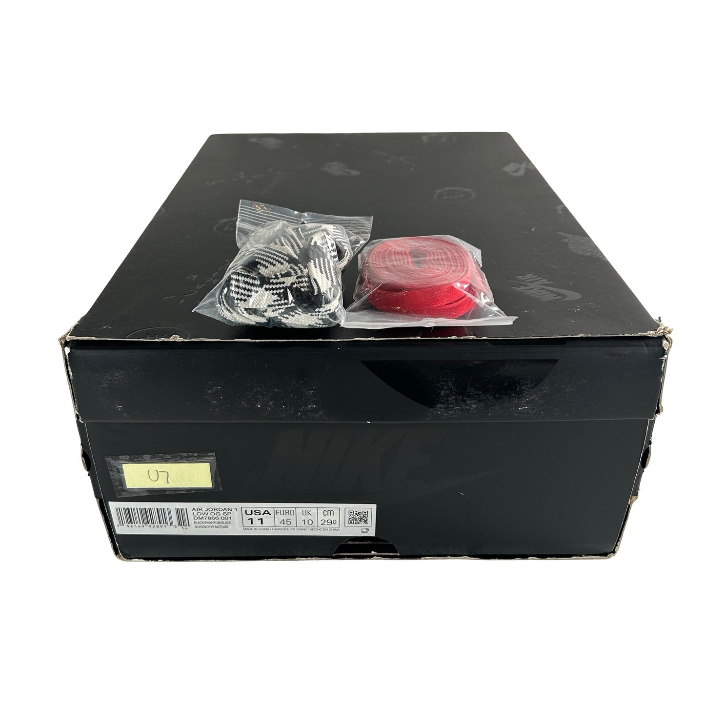 DM7866 001 Jordan 1 Retro Low OG Travis Scott Negro Fantasma
