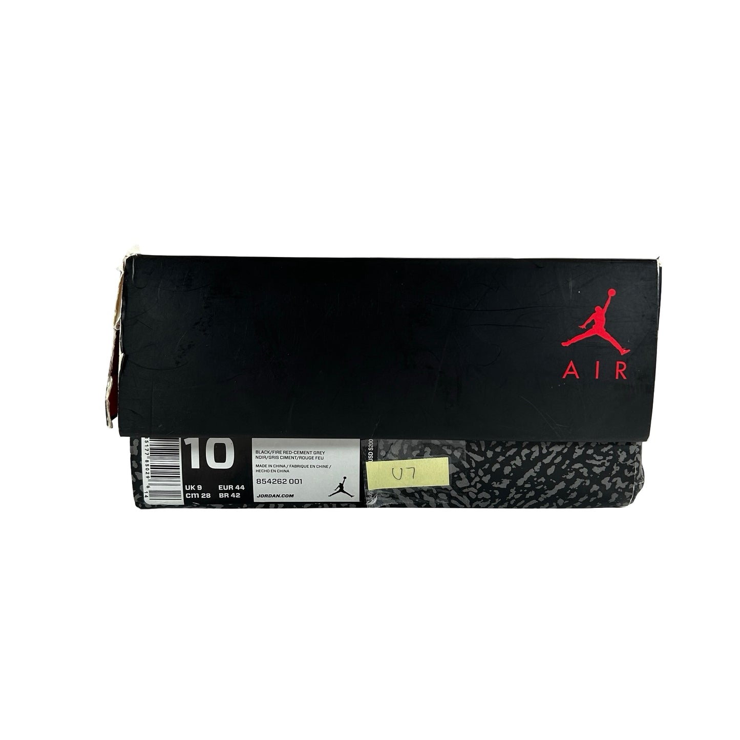 854262 001 Jordan 3 Negro Cemento 2018