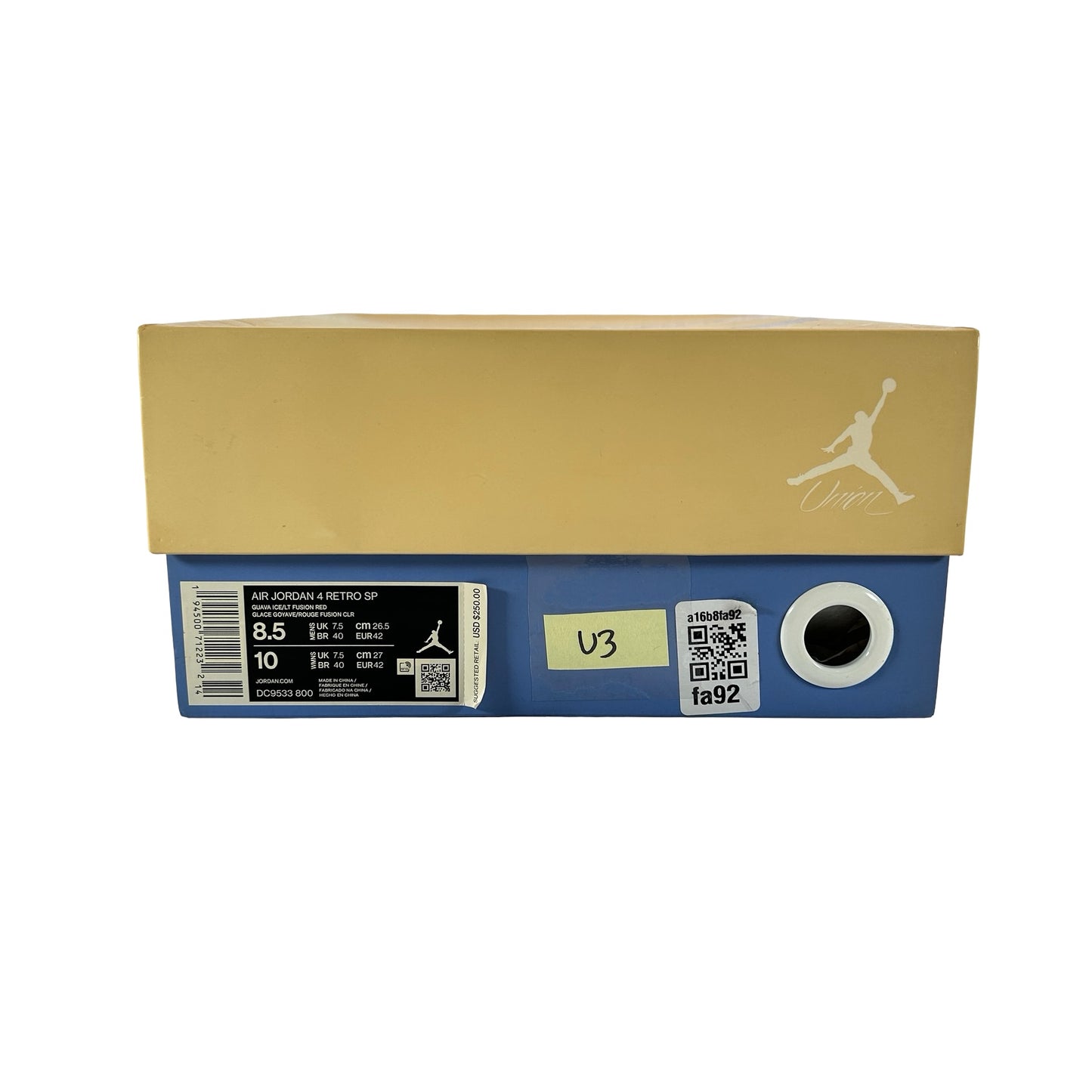 DC9533 800 Jordan 4 Unión Guayaba Ice