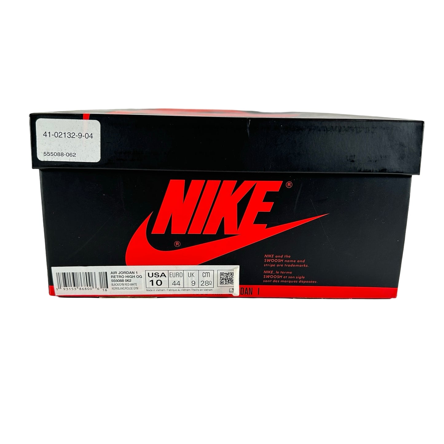 555088 062 Jordan 1 Retro Línea de sangre alta