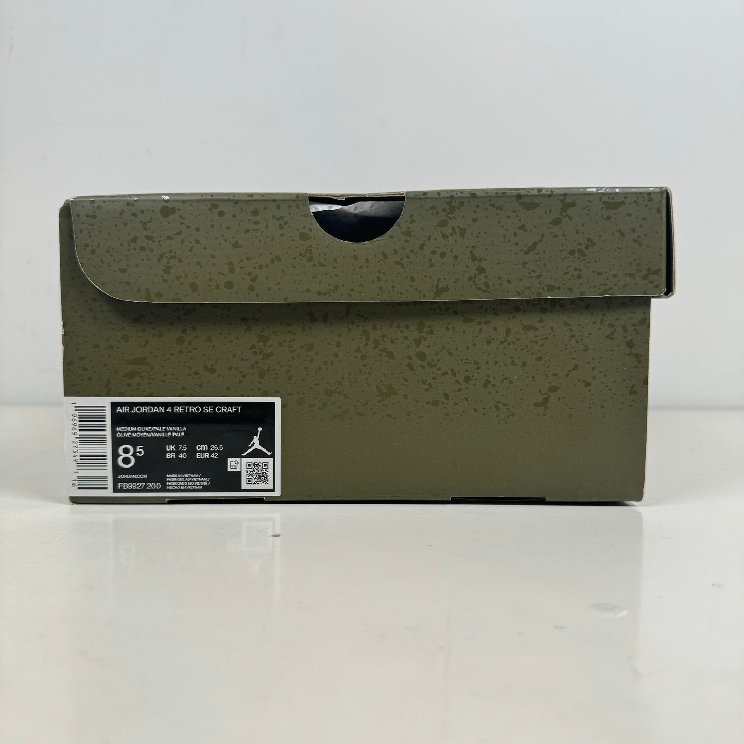 FB9927 200 Air Jordan 4 Craft Medio Oliva