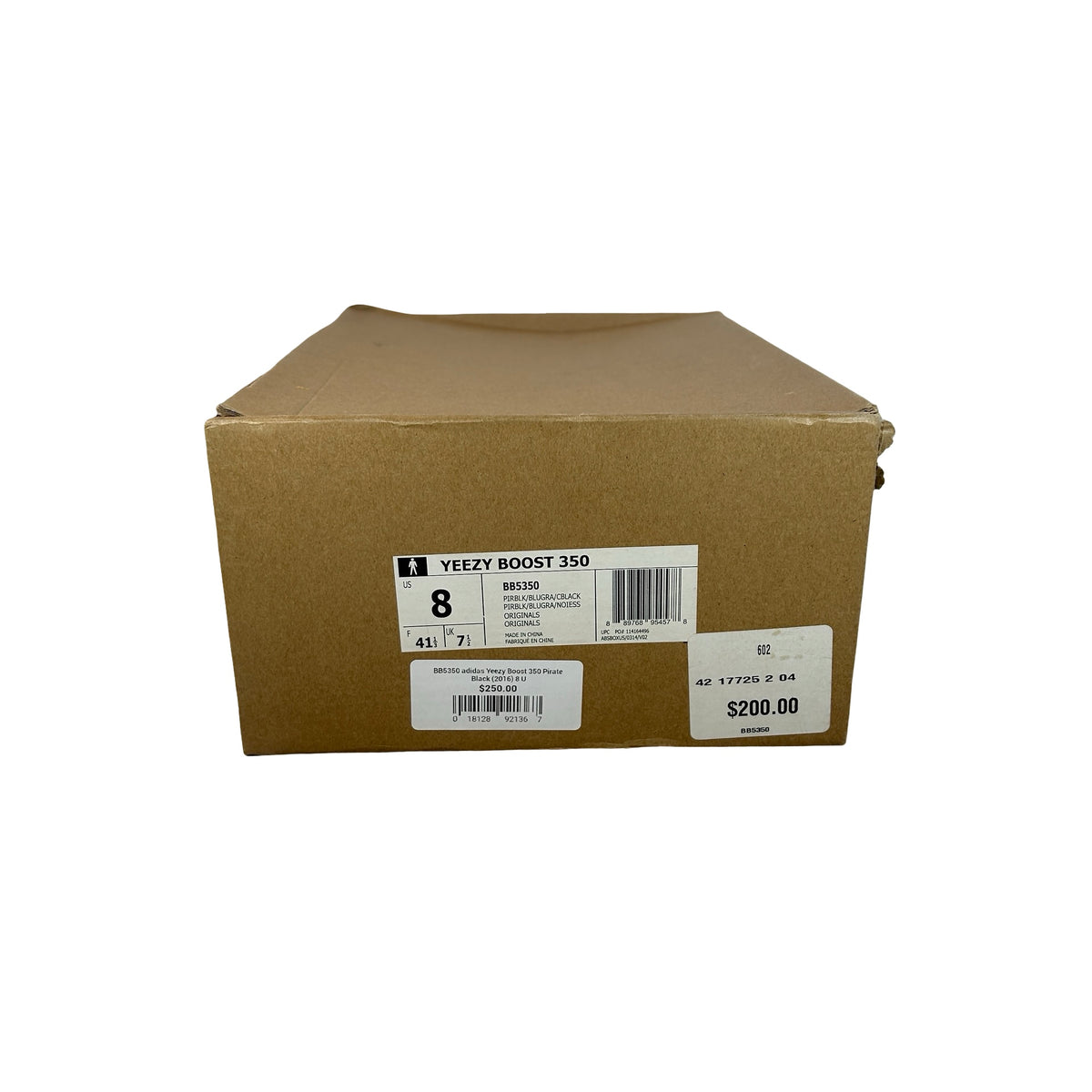 BB5350 Adidas Yeezy Boost 350 Pirate Black (2023) (Used) - 8 M (Used)
