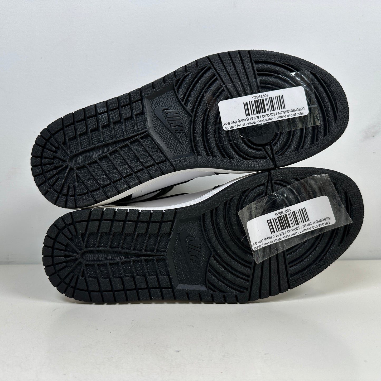 555088 010 Jordan 1 Retro Negro Blanco (2014)