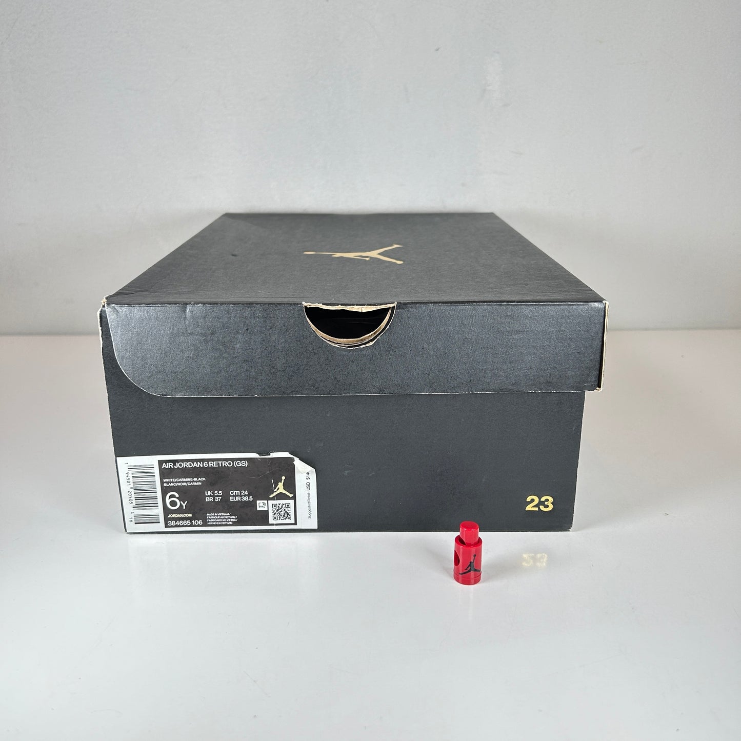384665 106 Jordan 6 Retro Carmín (2021) (GS)