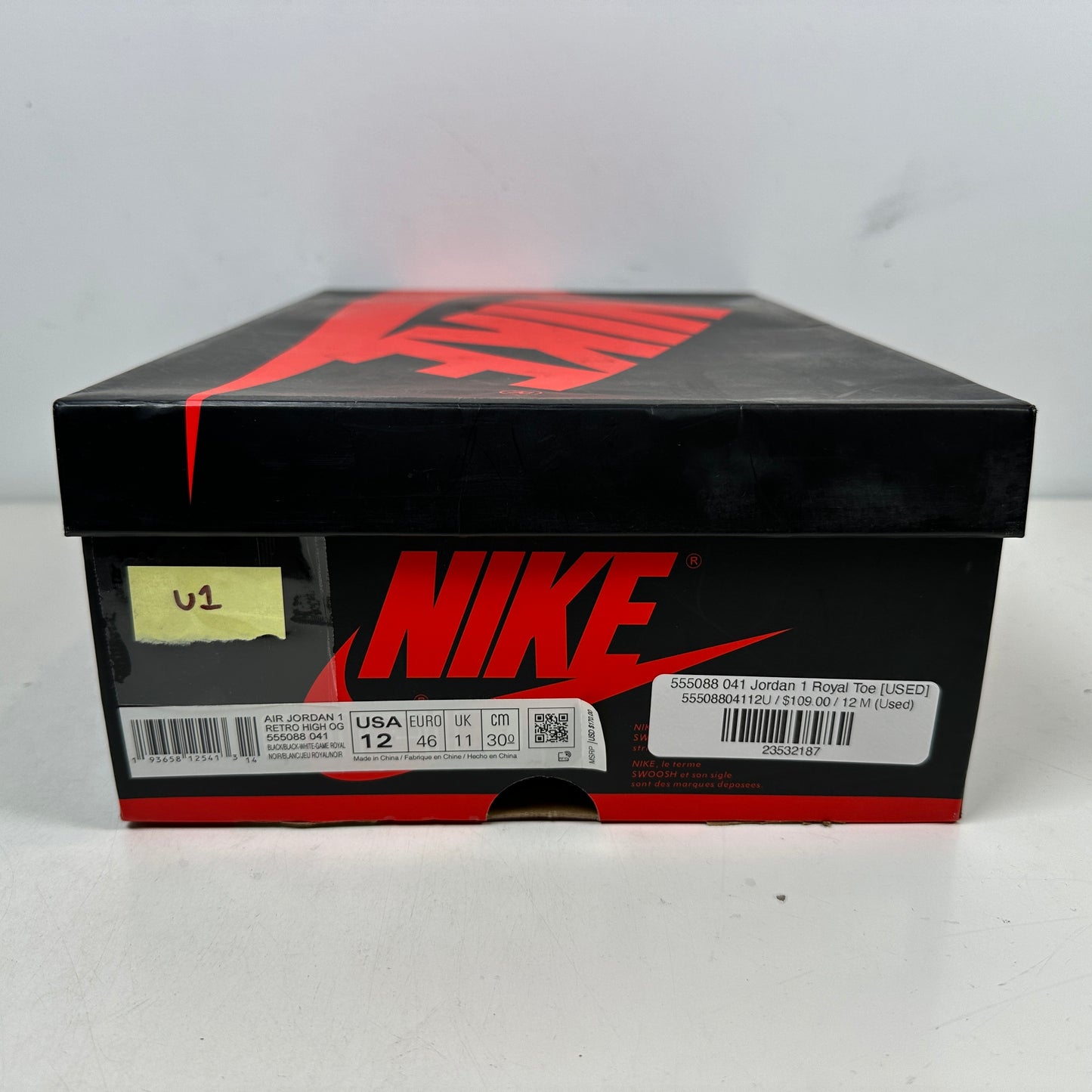 555088 041 Jordan 1 Punta real