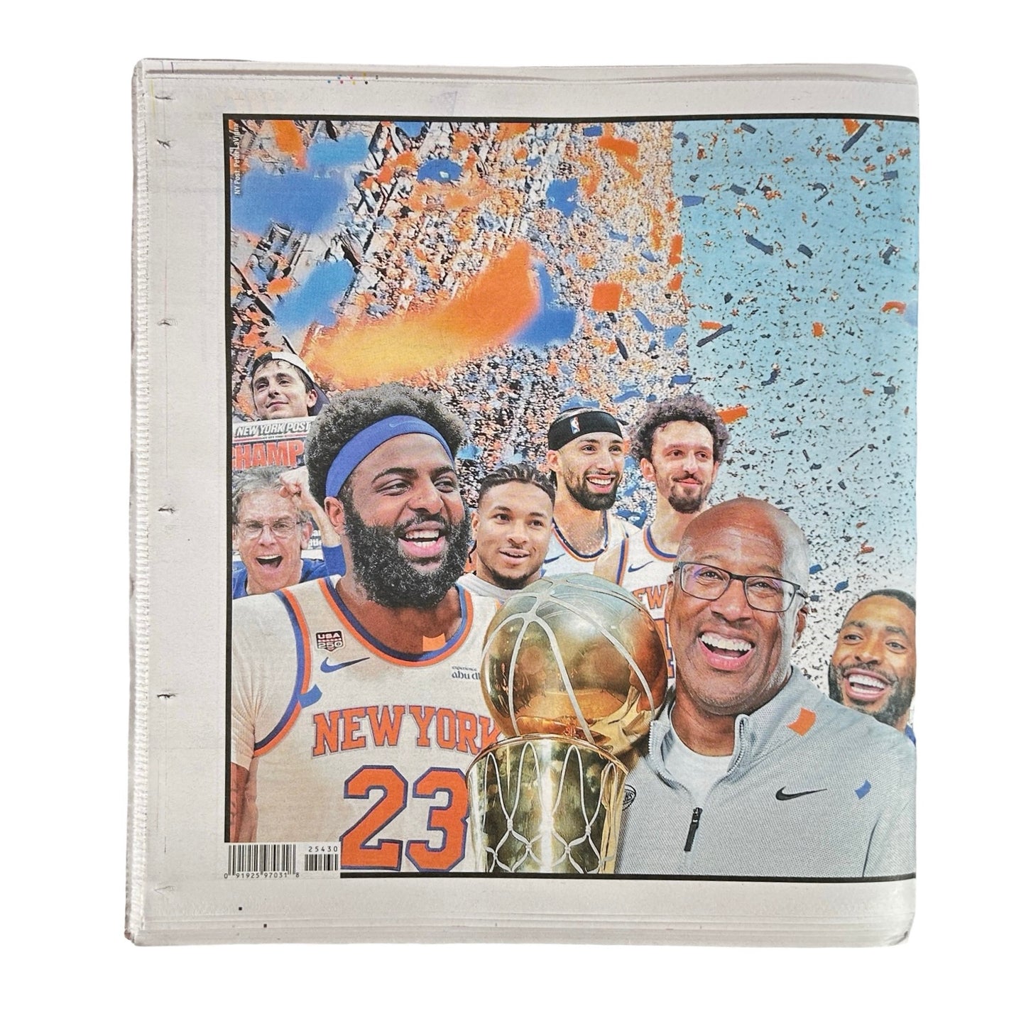 NY Knicks New York Post Kings of the City Parade Special Full Newspaper 6/18/2026