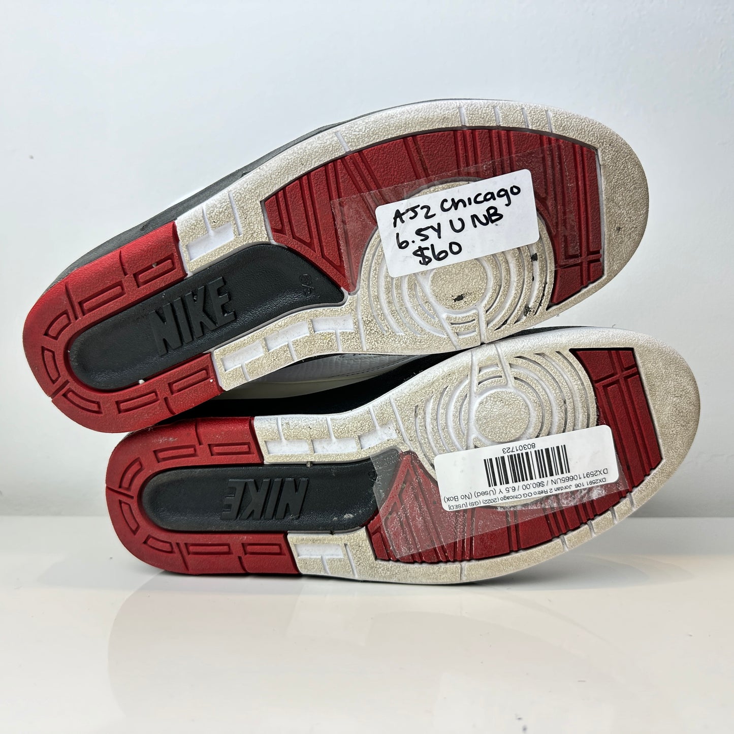 DX2591 106 Jordan 2 Retro OG Chicago (2022) (GS)
