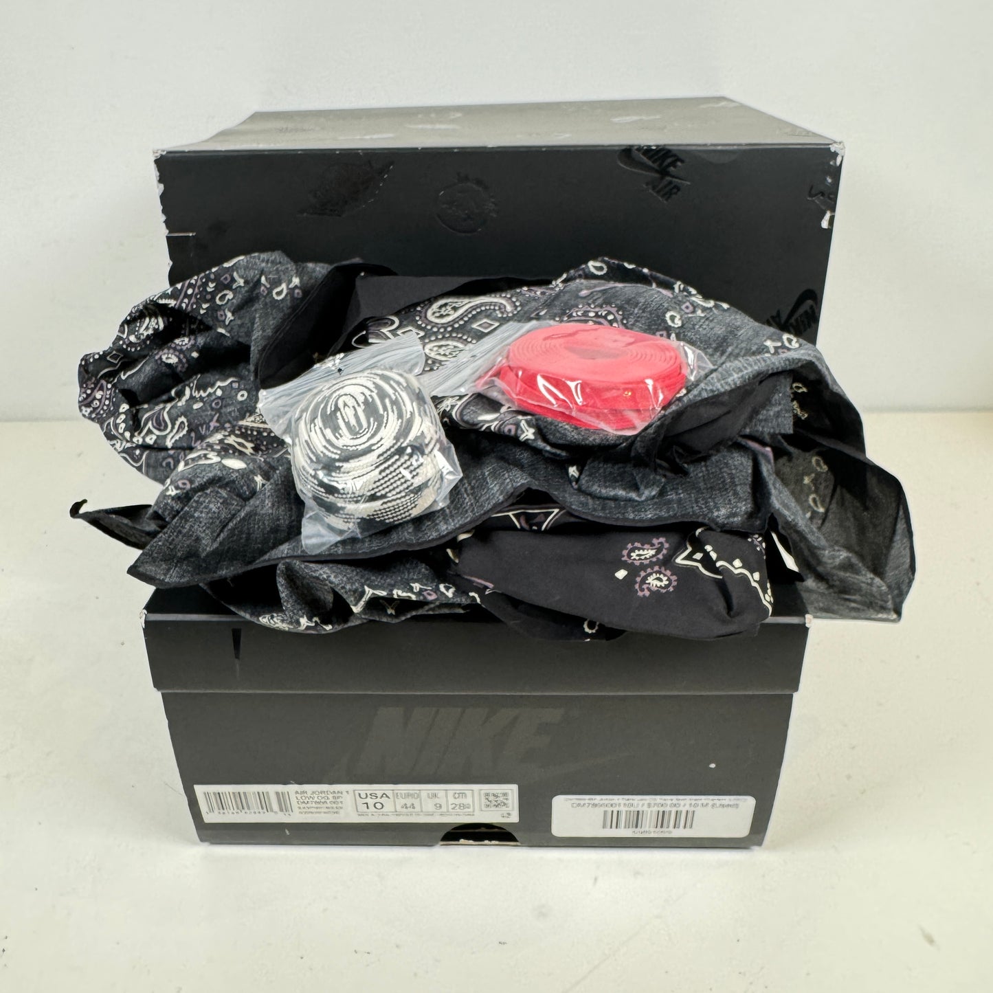 DM7866 001 Jordan 1 Retro Low OG Travis Scott Negro Fantasma