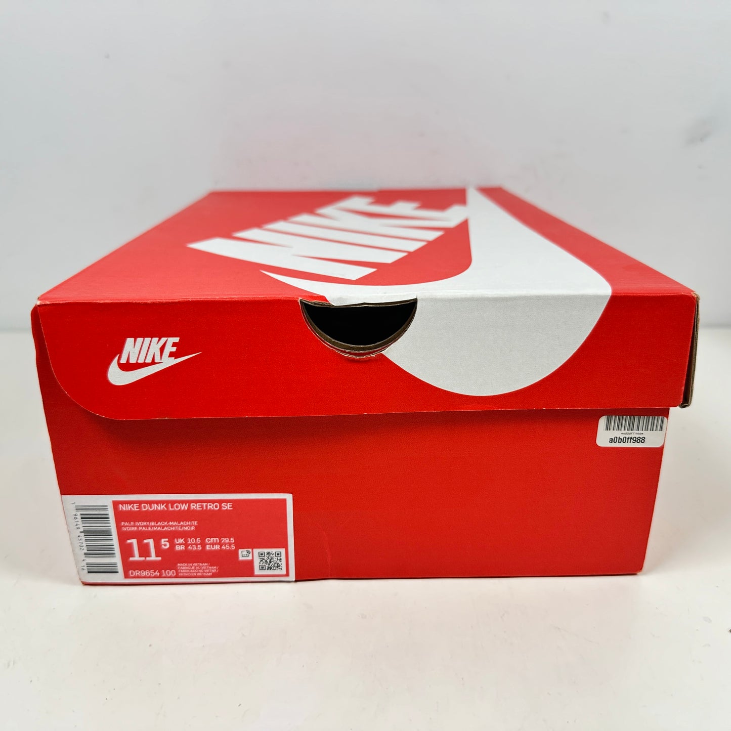 DR9654 100 Nike Dunk Low SE Paquete de lotería Verde malaquita