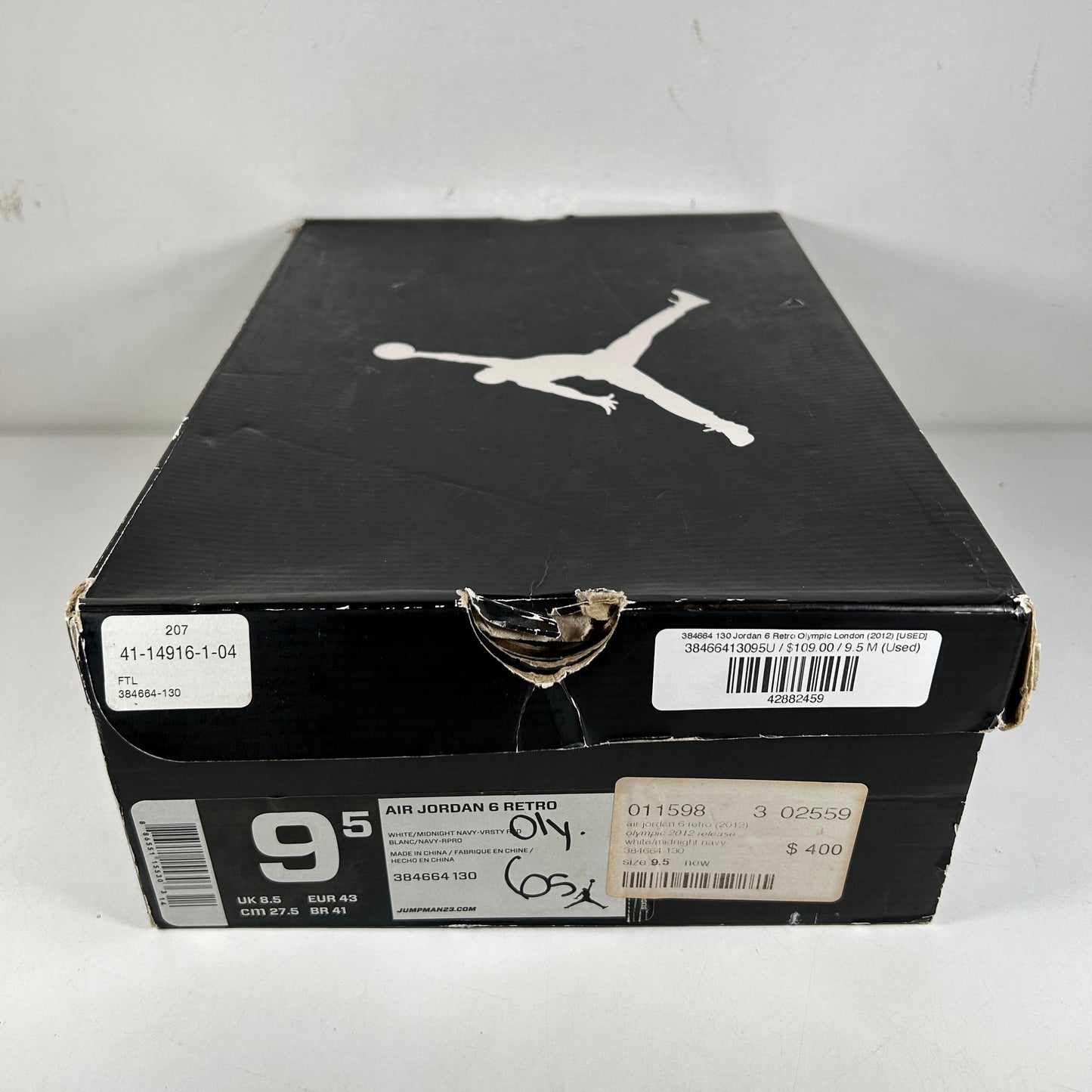 384664 130 Jordan 6 Retro Olímpico Londres (2012)