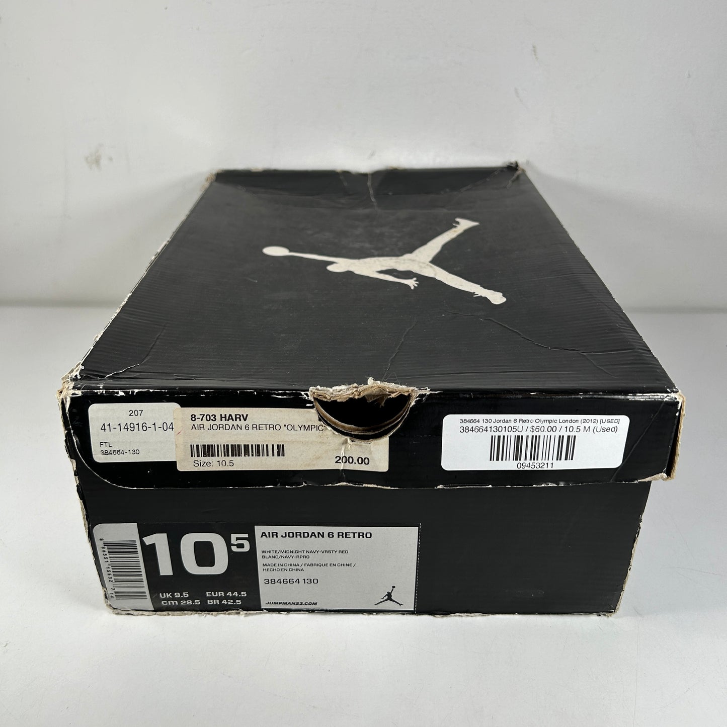 384664 130 Jordan 6 Retro Olímpico Londres (2012)
