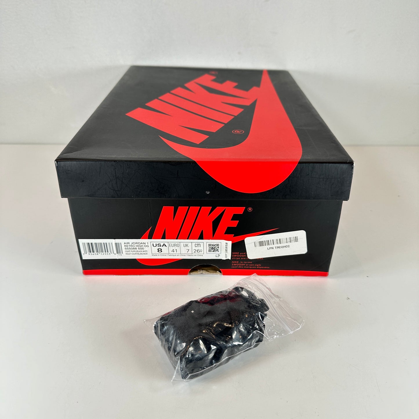 555088 500 Jordan 1 Corte Púrpura