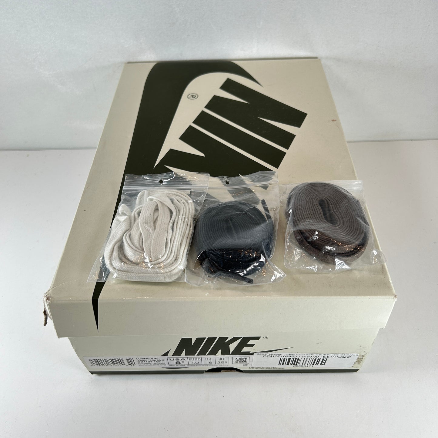DZ4137 106 Jordan 1 Retro Low OG SP Travis Scott Oliva