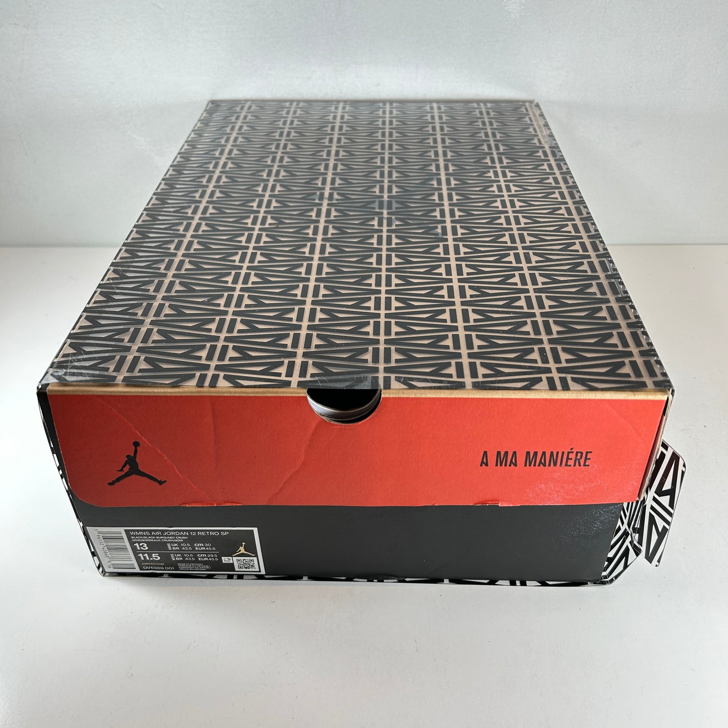 DV6989 001 Jordan 12 Retro SP A Ma Maniere Negro