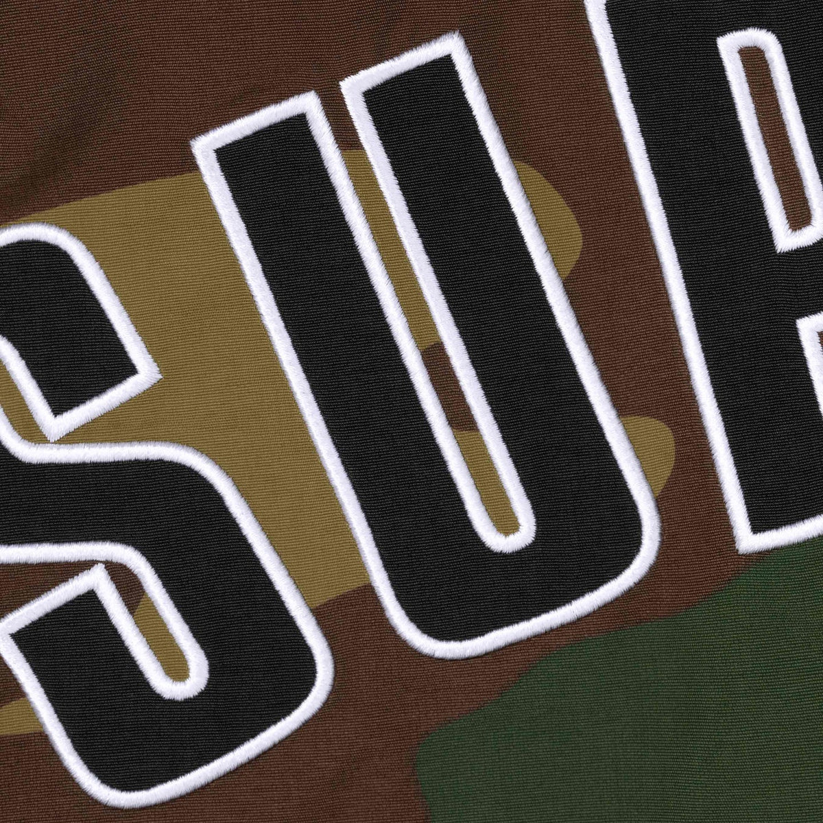 Supreme Nike Faux Fur Reversible Parka Woodland Camo