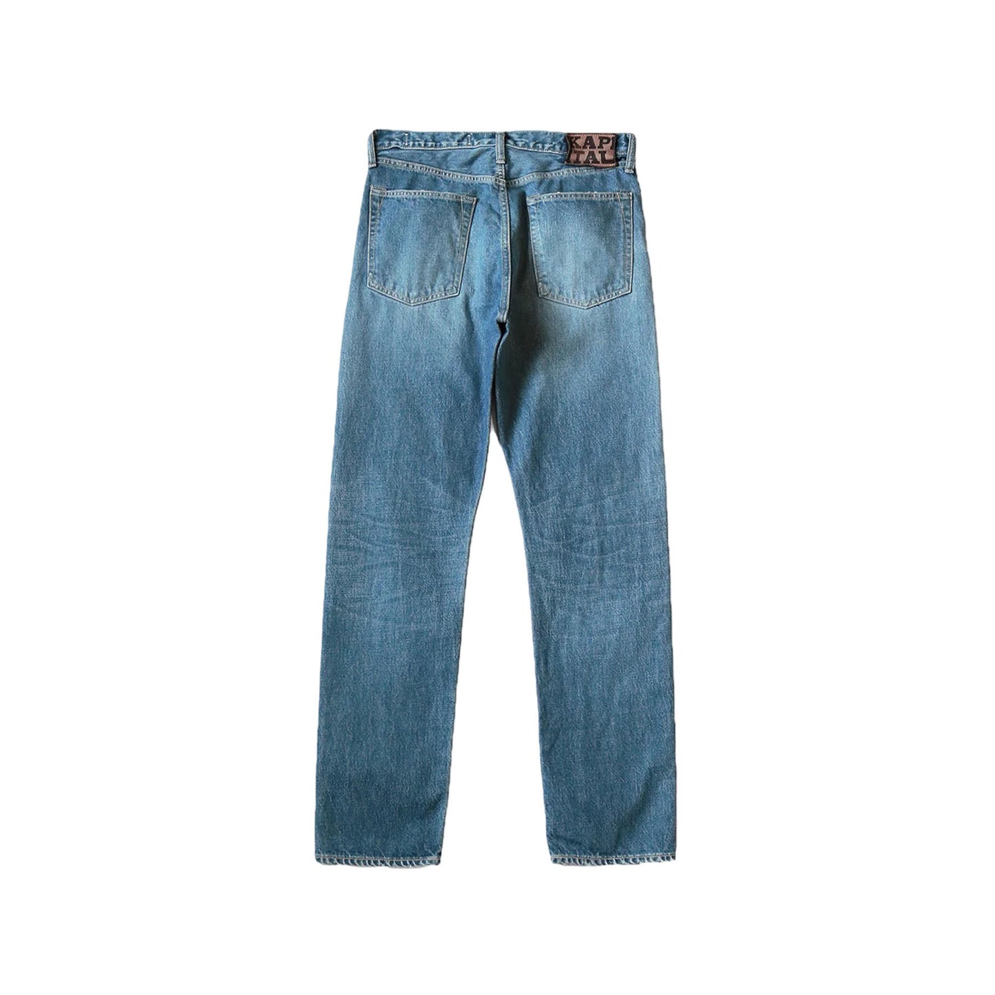 Kapital 14oz Denim TH Straight Midtone