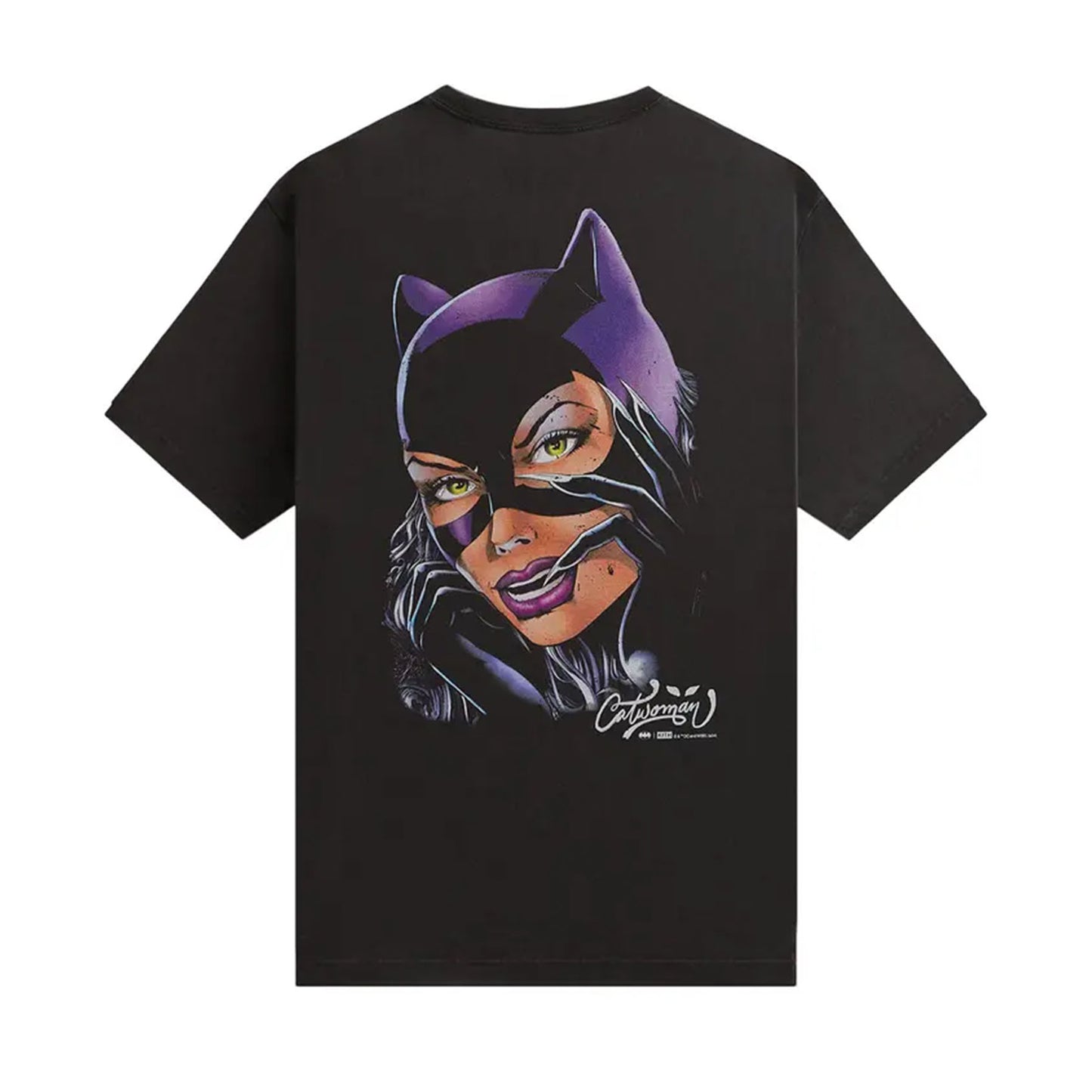 Kith x Batman Catwoman Vintage Tee Black