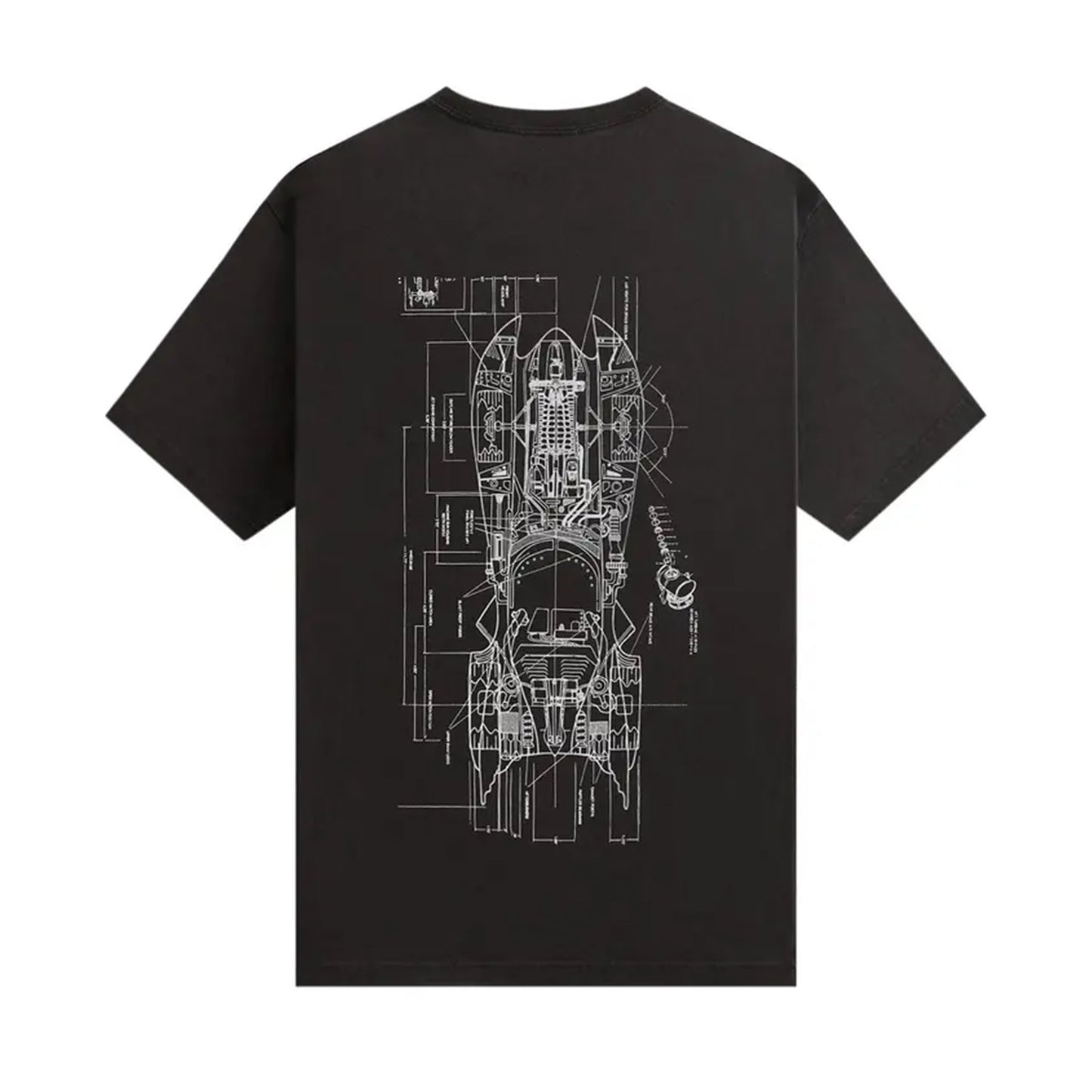 Kith x Batman Schematics Vintage Tee Black