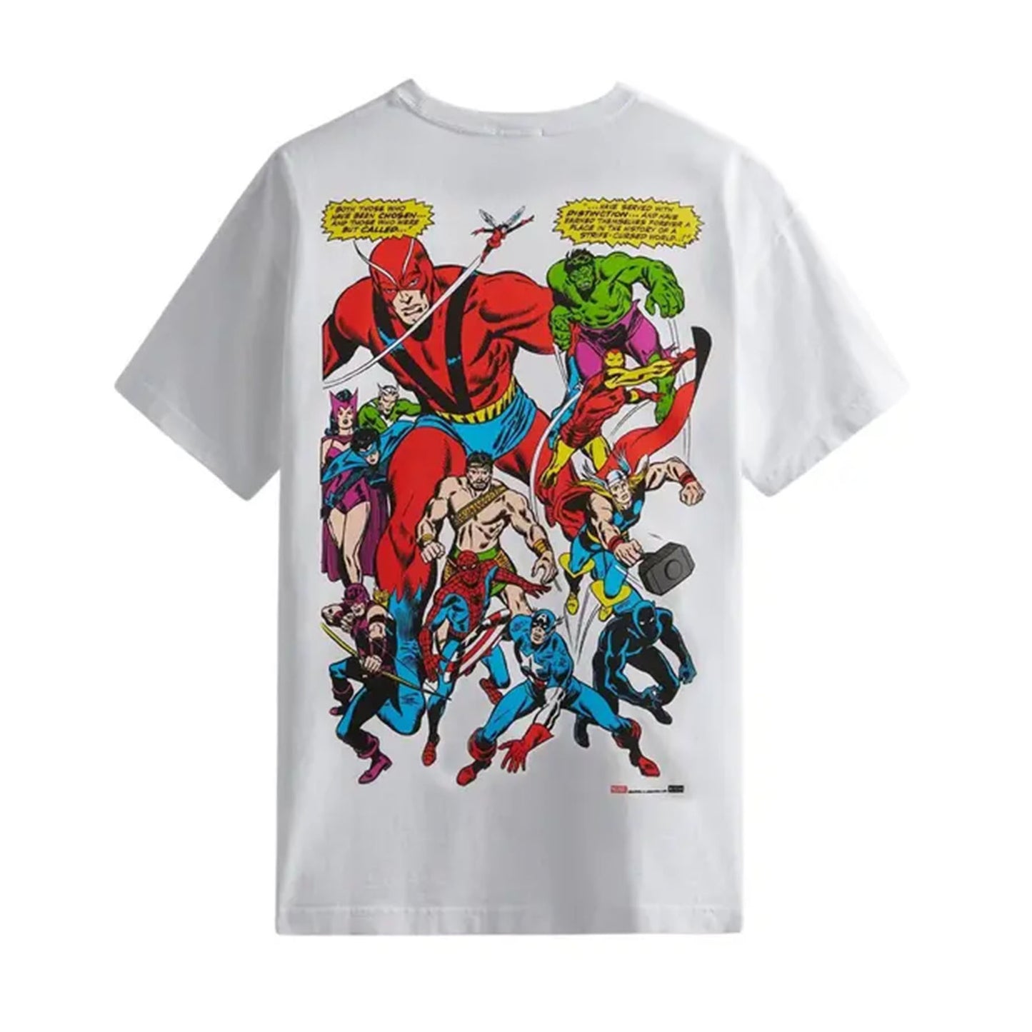 Kith Marvel Spider-Man Allies Vintage Tee White