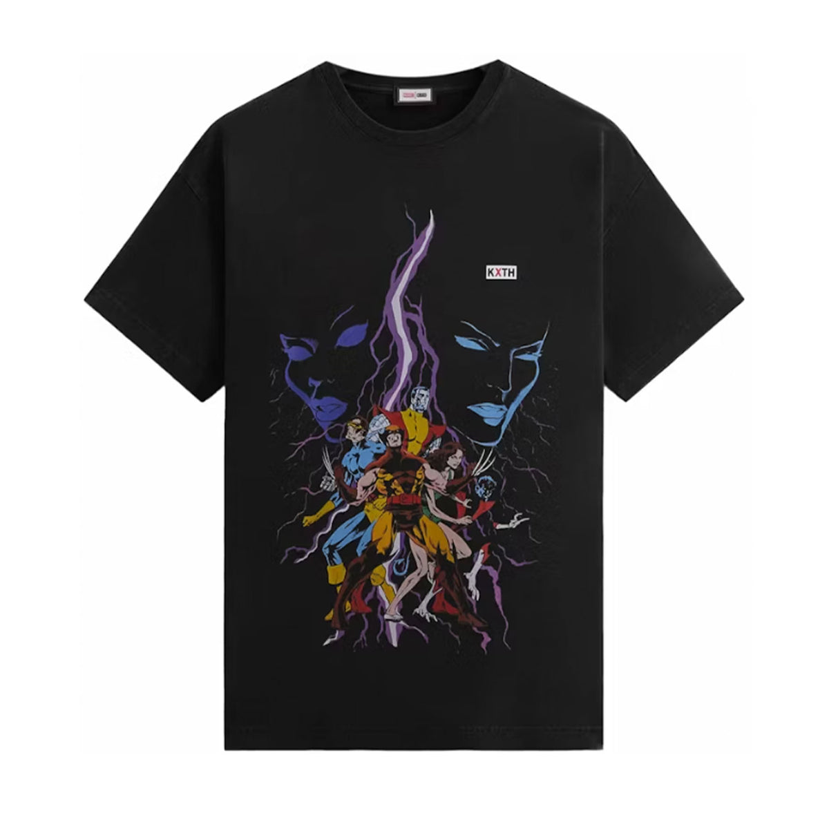 Kith x Marvel X-Men Clash Vintage Tee Black