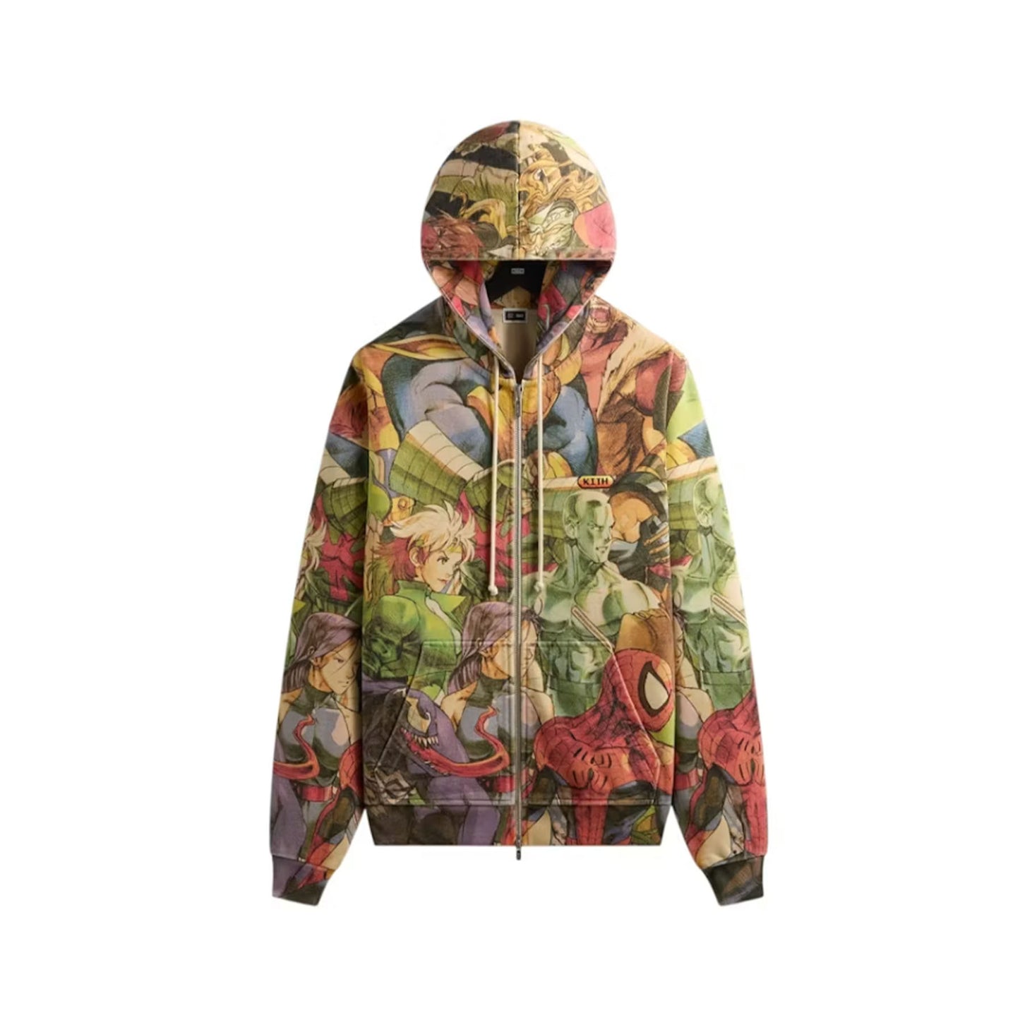 Kith x Marvel vs. Capcom New Age of Heroes Nelson Full Zip Hoodie Veil