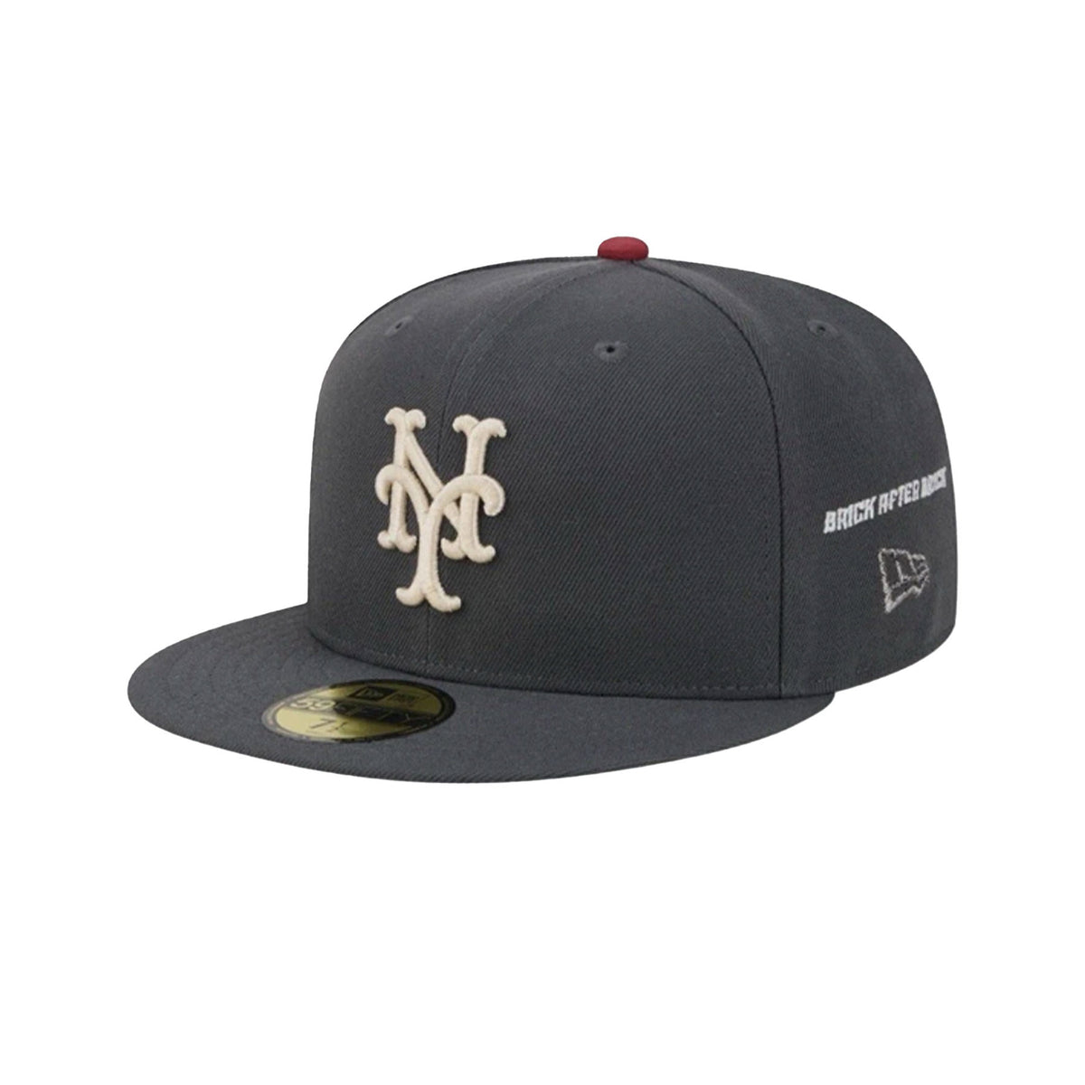 Nigel Sylvester x New Era Rushmore New York Mets 59FIFTY Fitted Grey