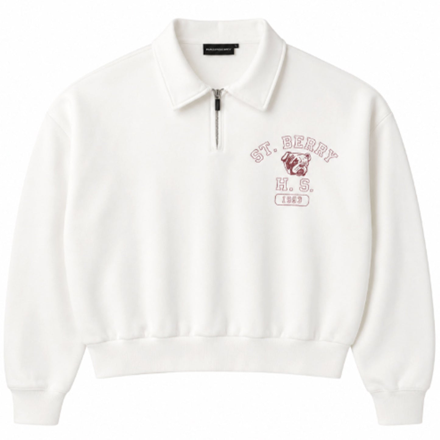 Raspberry Hill Half Zip St Berry