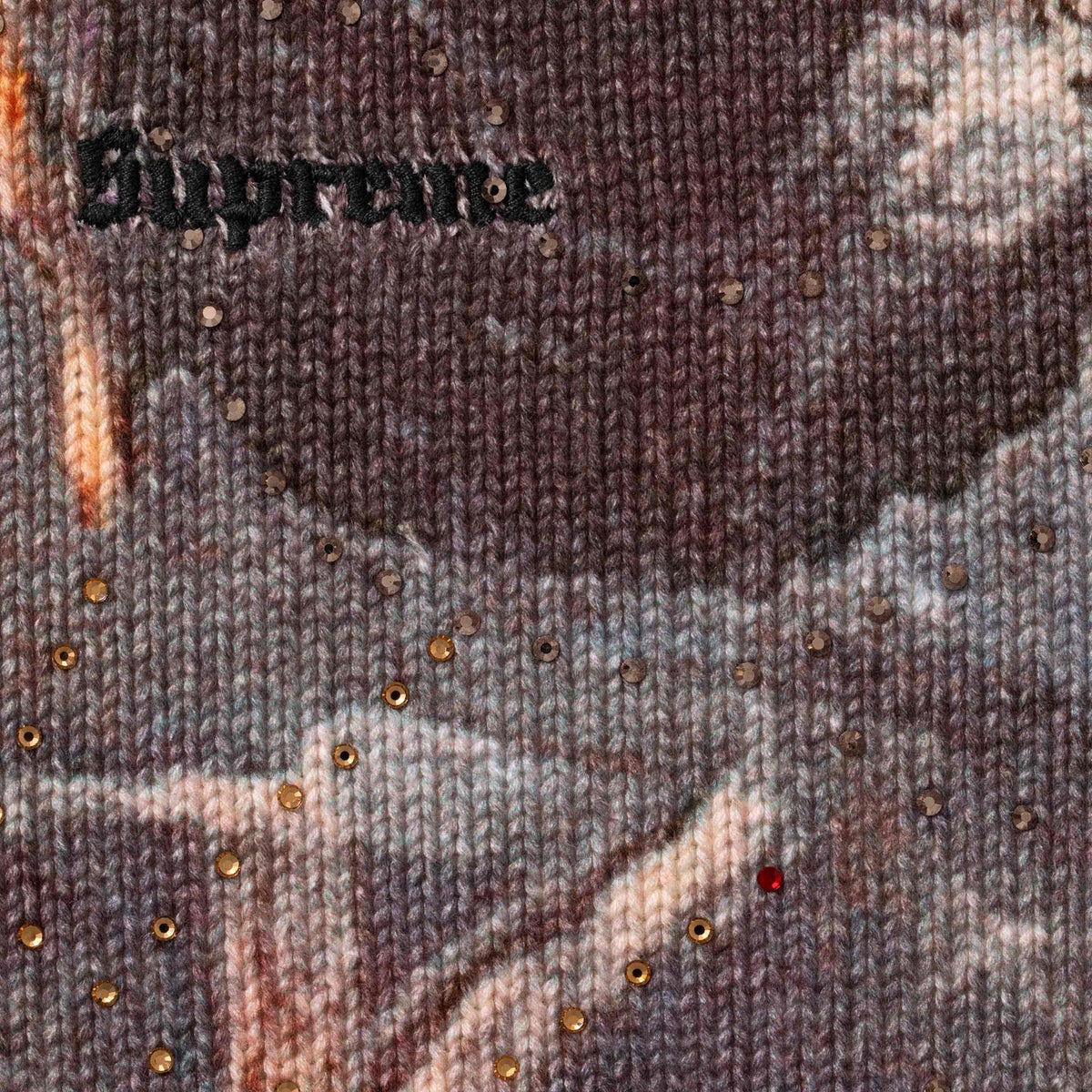 Supreme Crucifixion Sweater Multicolor