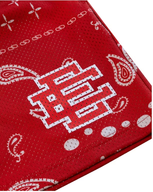 Eric Emanuel EE Basic Short (SS25) Red Paisley