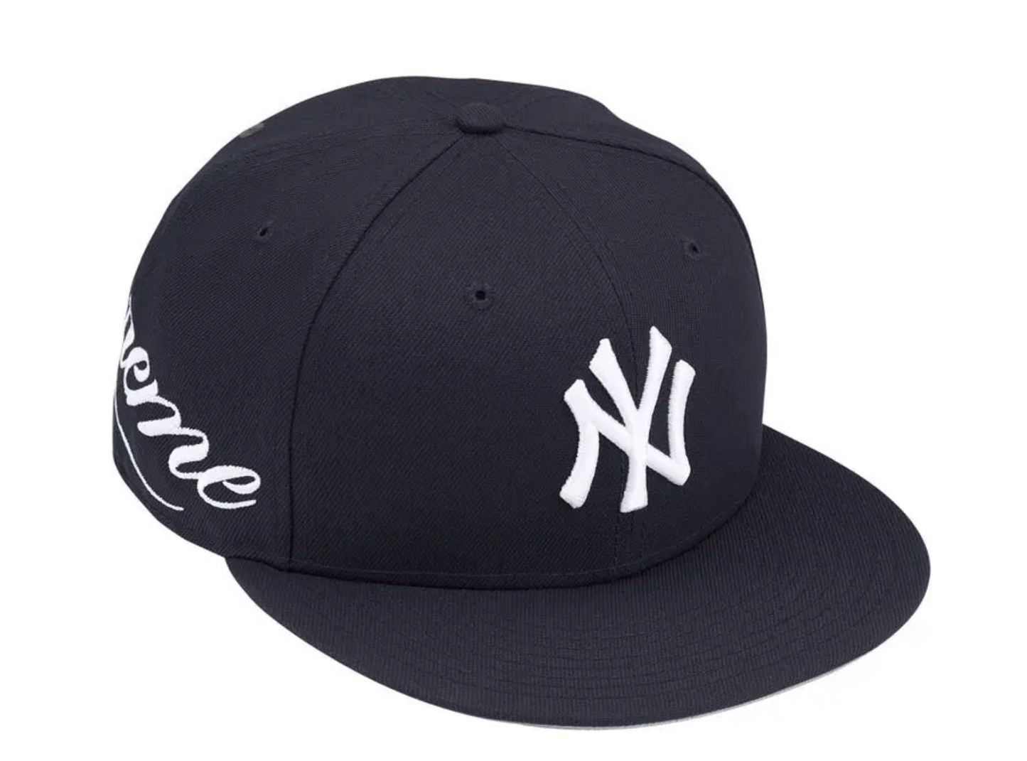 Supreme New York Yankees Box Logo New Era Navy