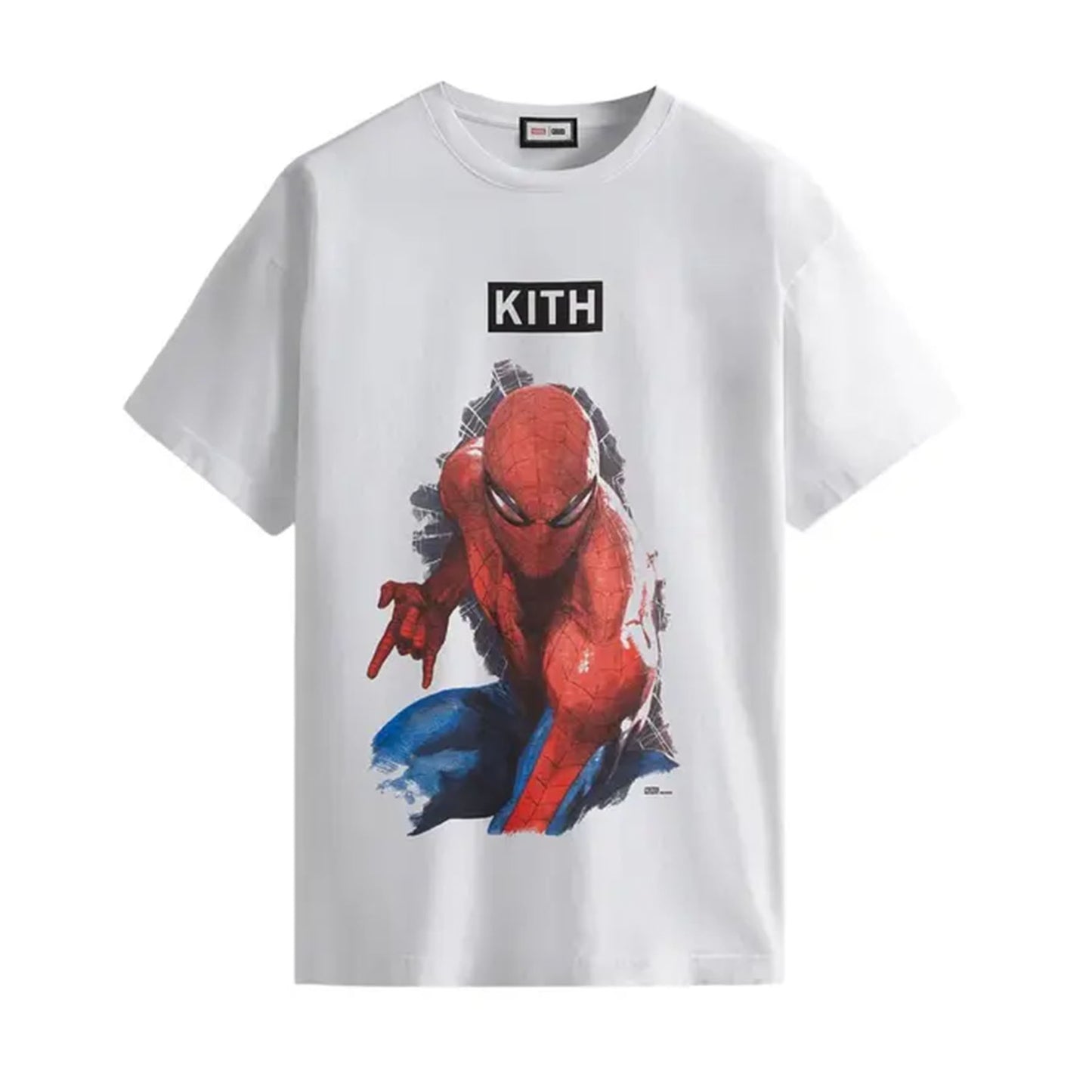 Kith Marvel Spider-Man Action Vintage Tee White