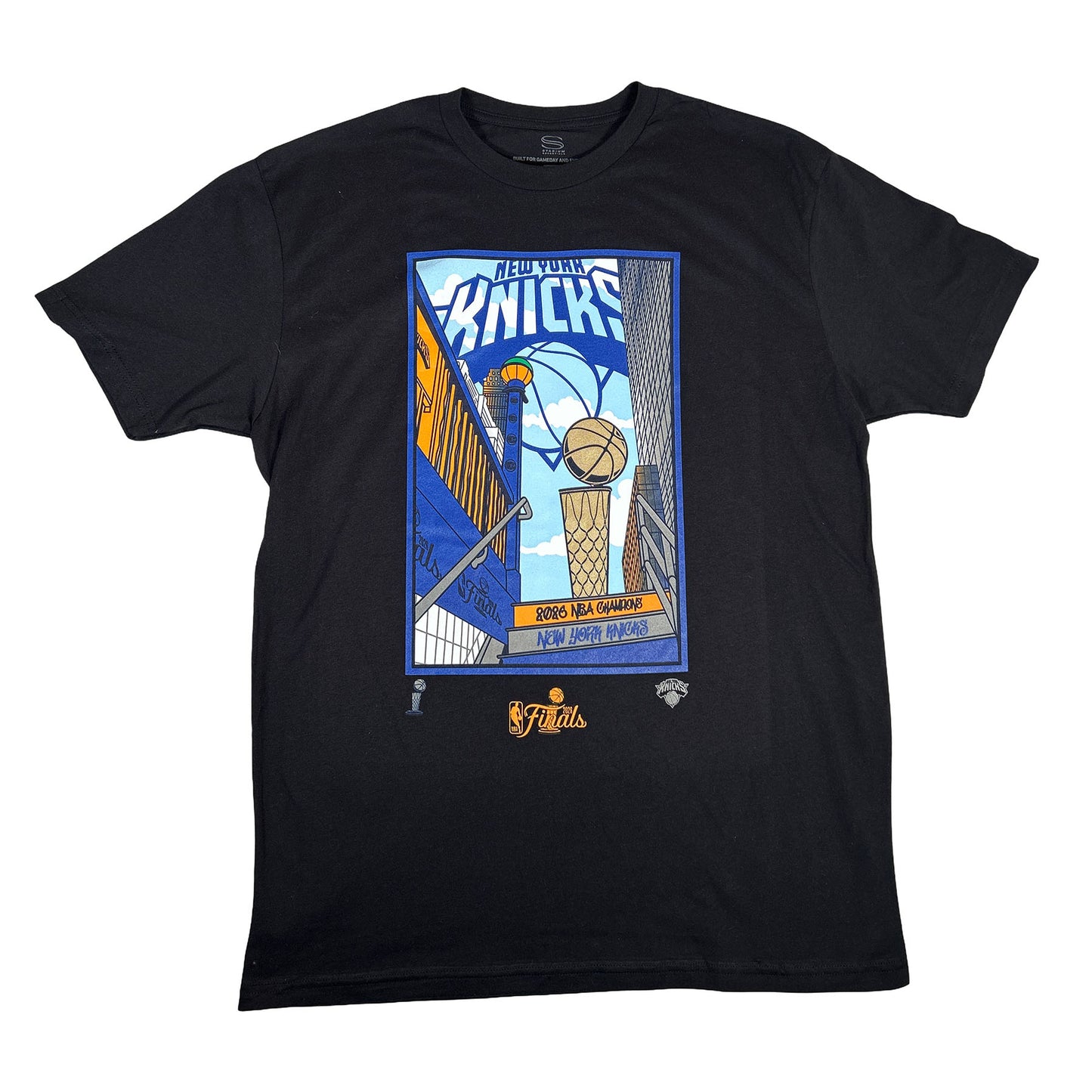 Stadium Essentials Knicks Finals Black T-Shirt