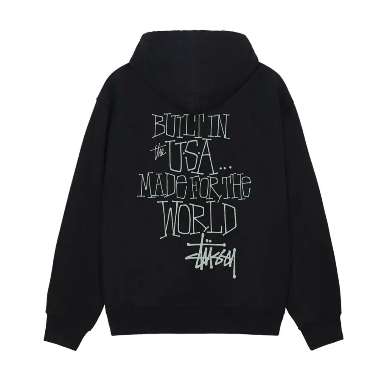 Stussy Built In USA Hoodie Black