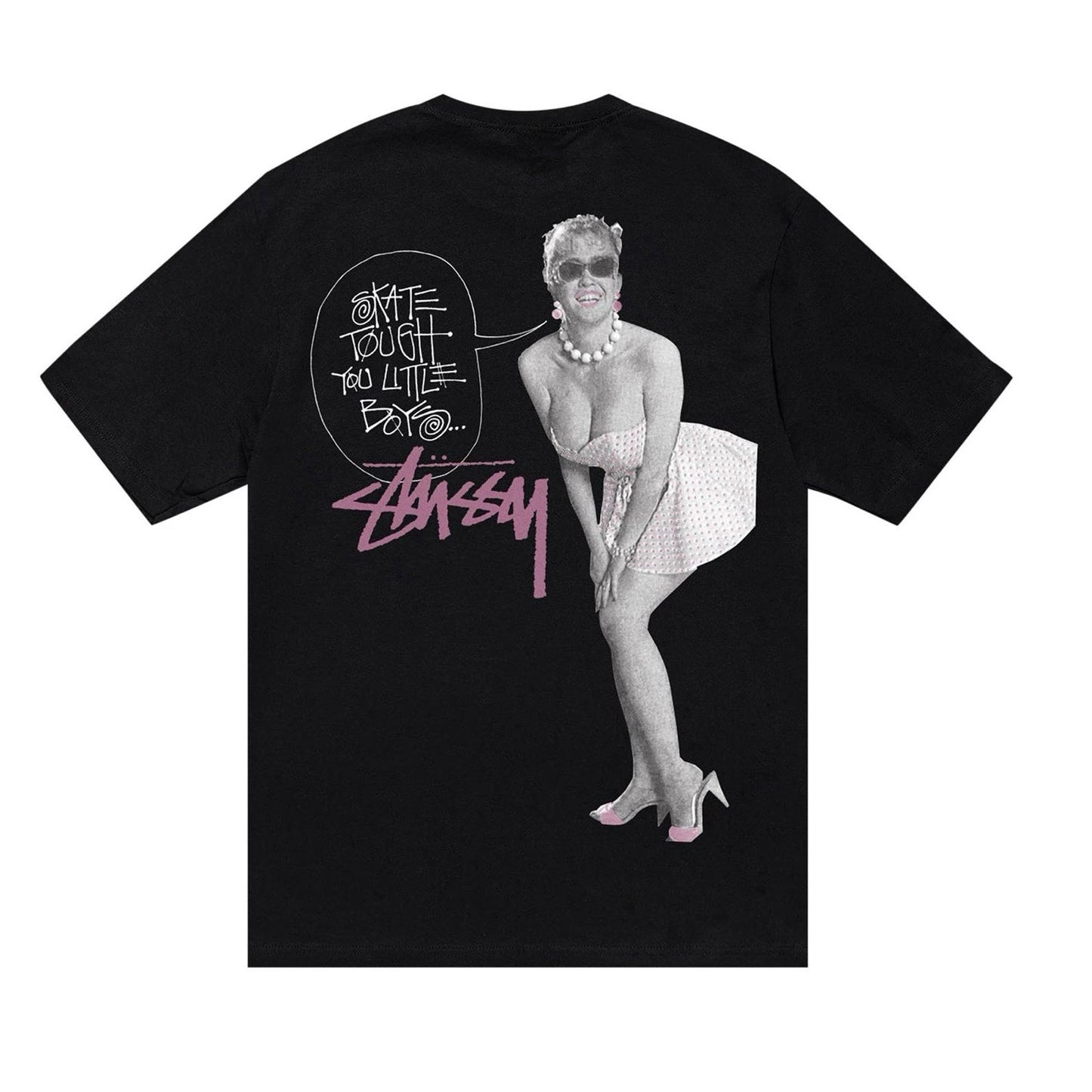 Stussy Skate Tough Tee Black