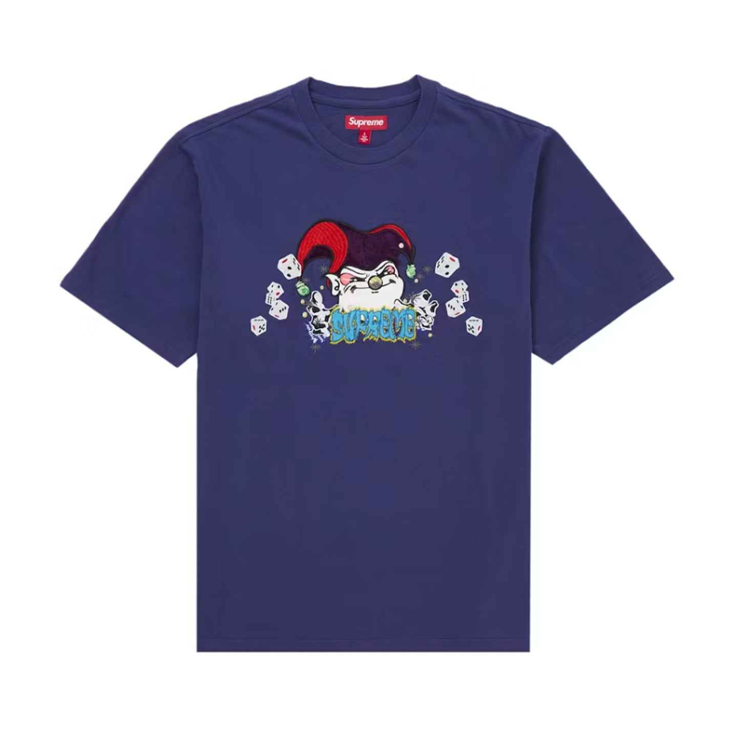 Supreme AOI Jester S/S Top Navy