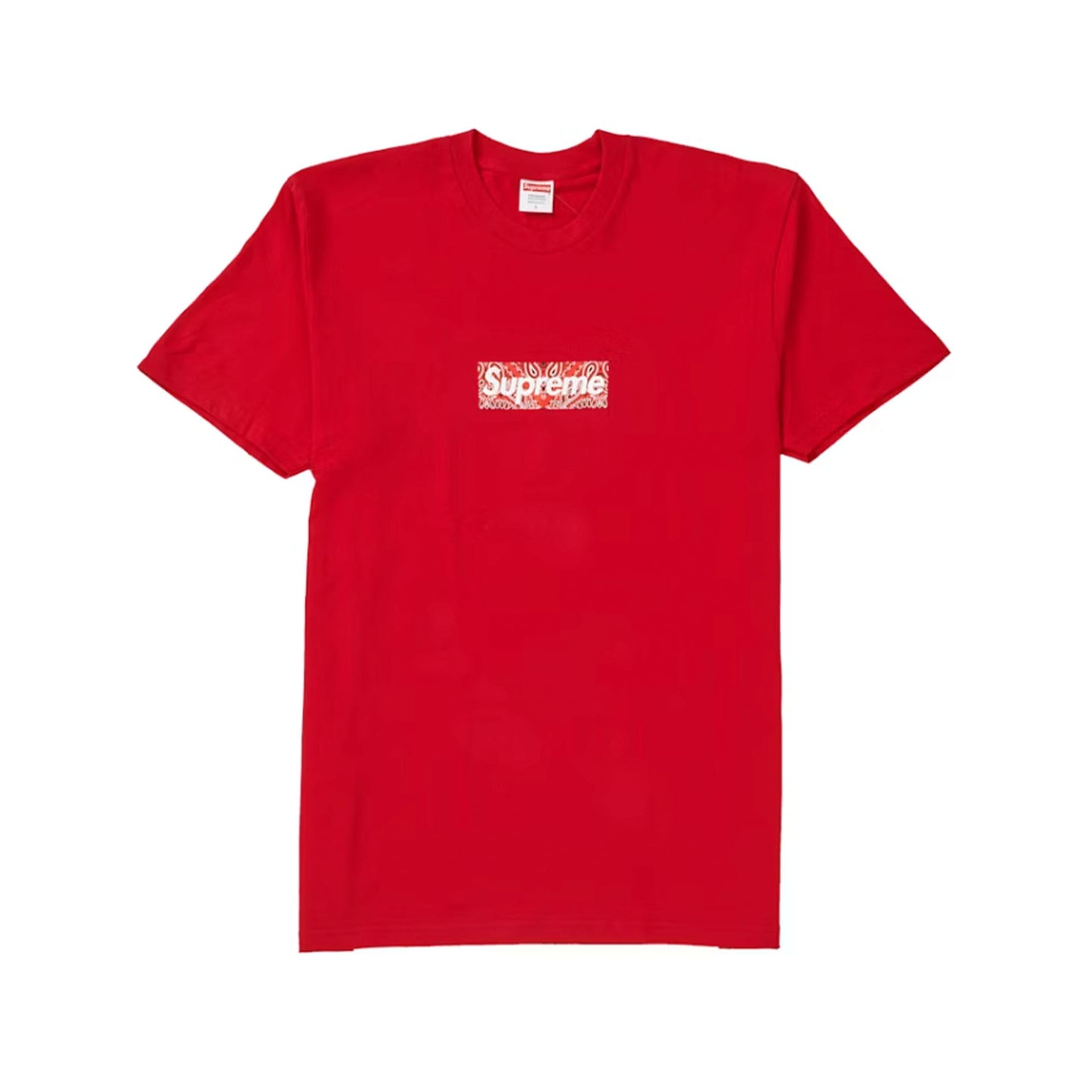 Supreme Bandana Box Logo Tee Red