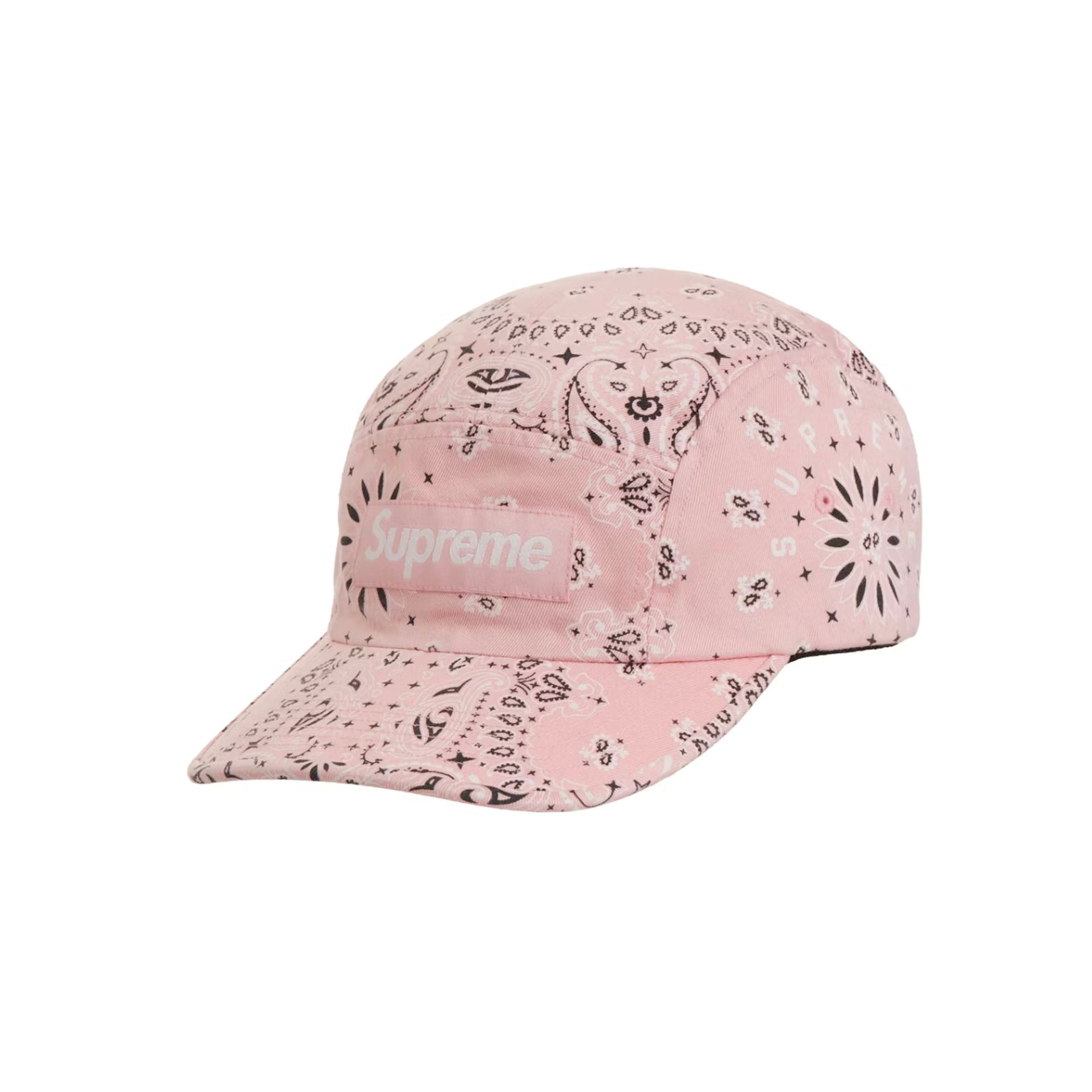 Supreme bandana Camp Cap ピンク Supreme Bandana Camp Cap Pink [USED] – DISTRICT ONE NY