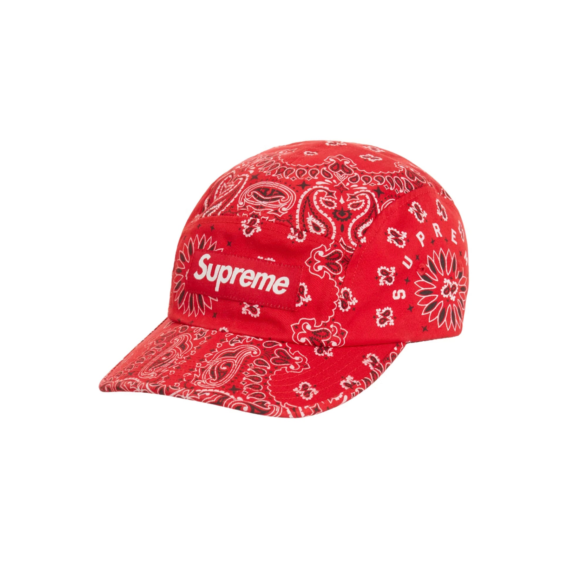 Supreme Bandana Camp Cap Red [USED] – DISTRICT ONE NY