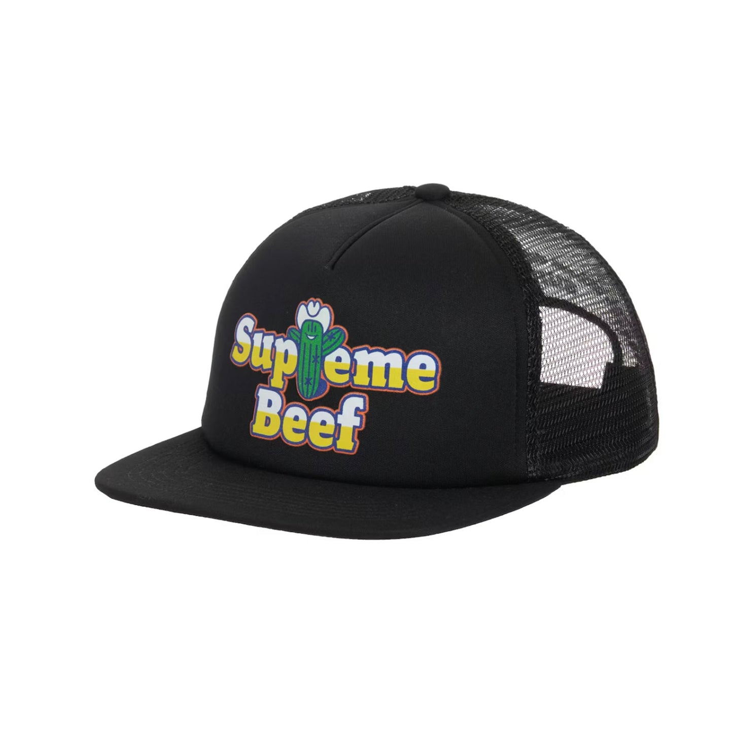 Supreme Beef Mesh Back 5-Panel Black