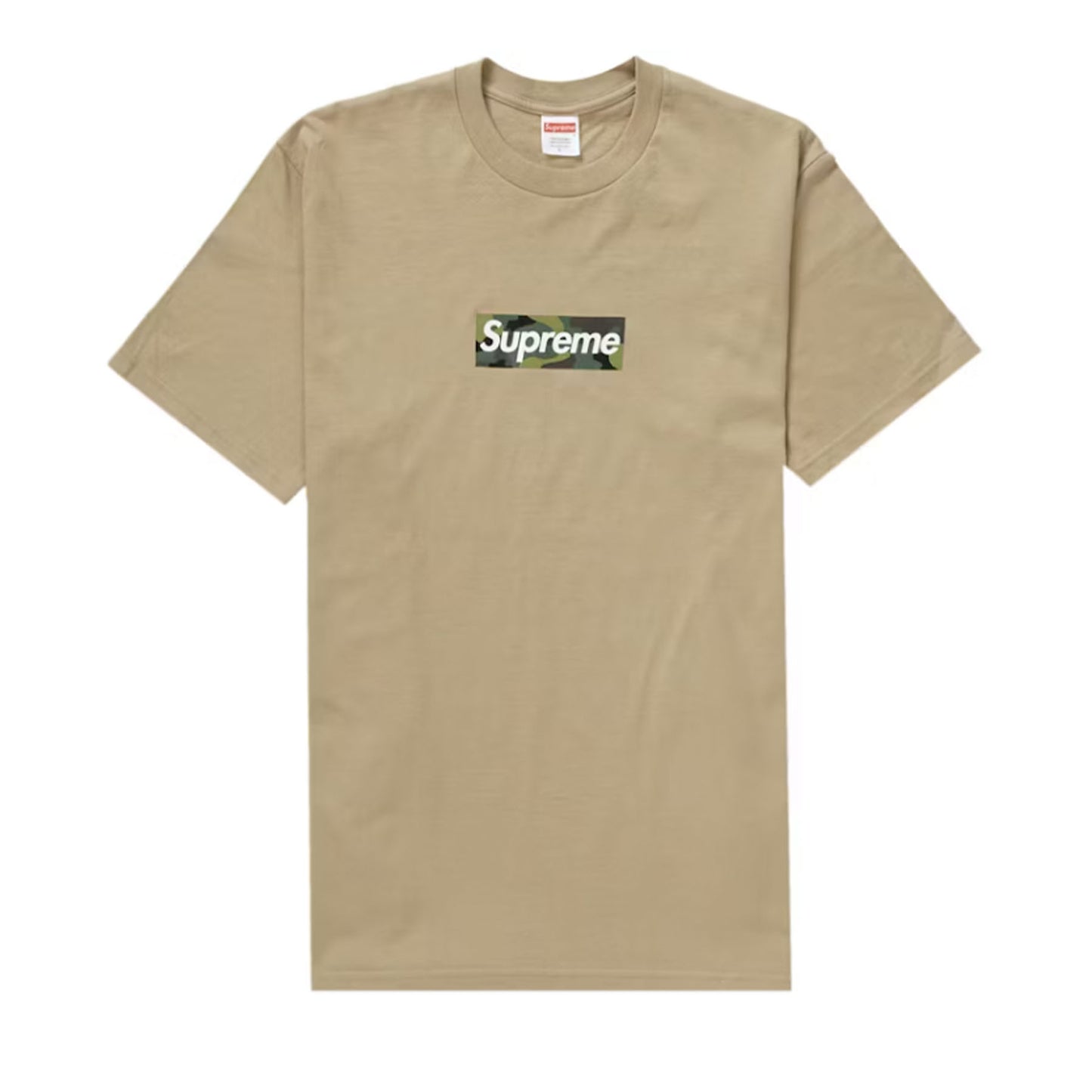 Supreme Box Logo Tee (FW23) Khaki