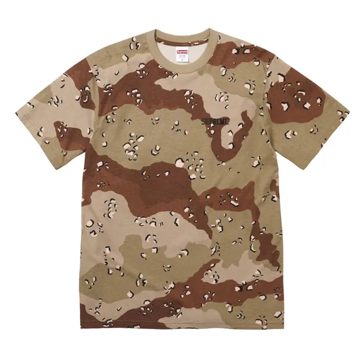 Supreme Mike Kelley Banner Tee Chocolate Chip Camo
