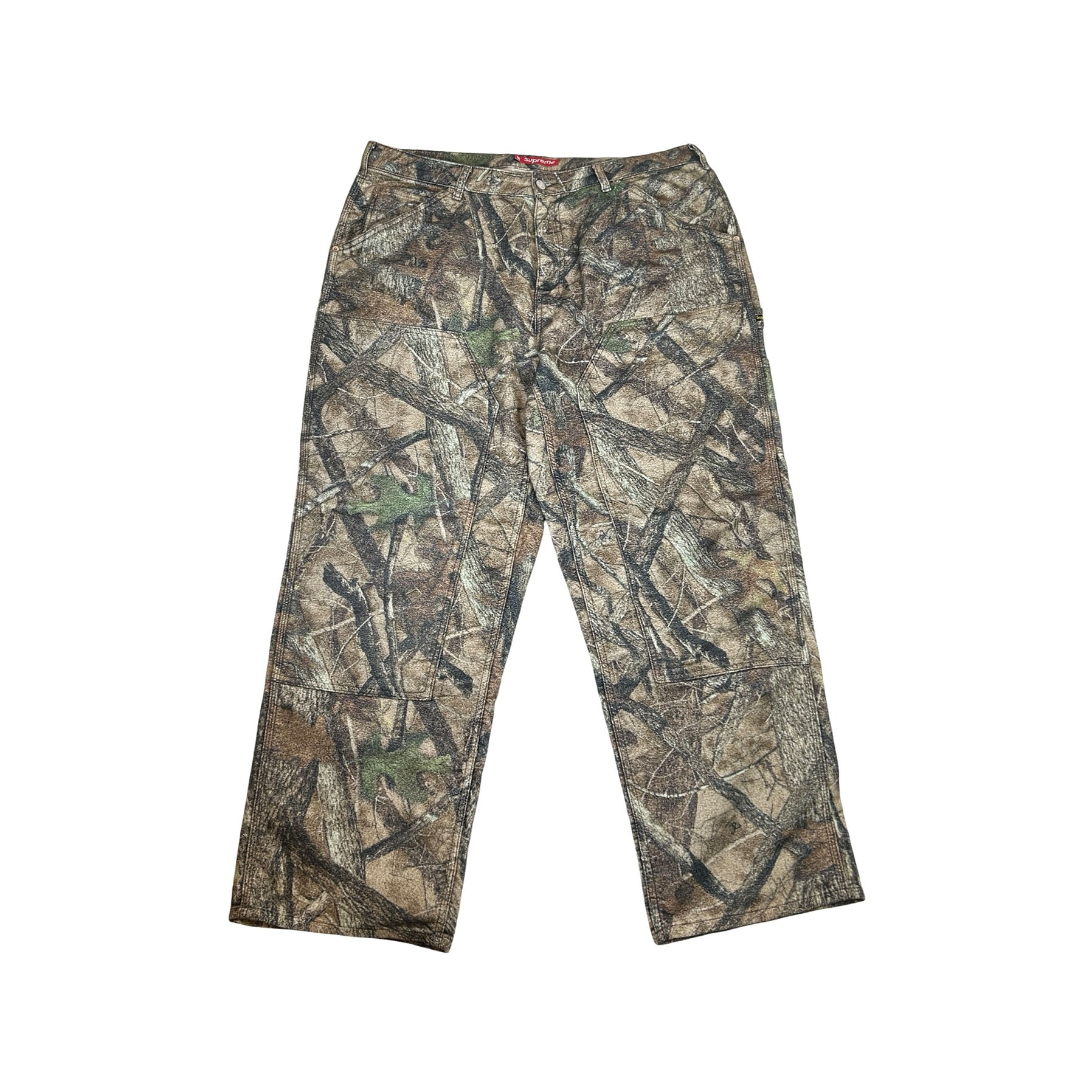 Supreme Moleskin Double Knee Painter Pant (FW23) Camo [USED] - 38 