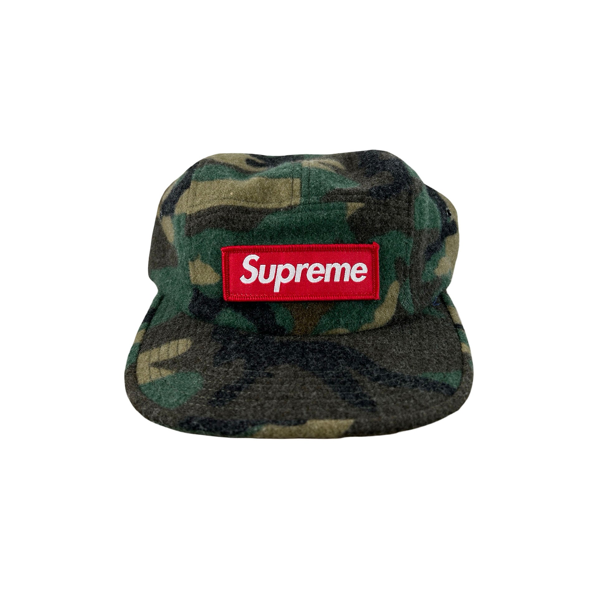 Supreme Camo Wool Camp Cap Green [USED] - OS (Used) – DISTRICT ONE NY