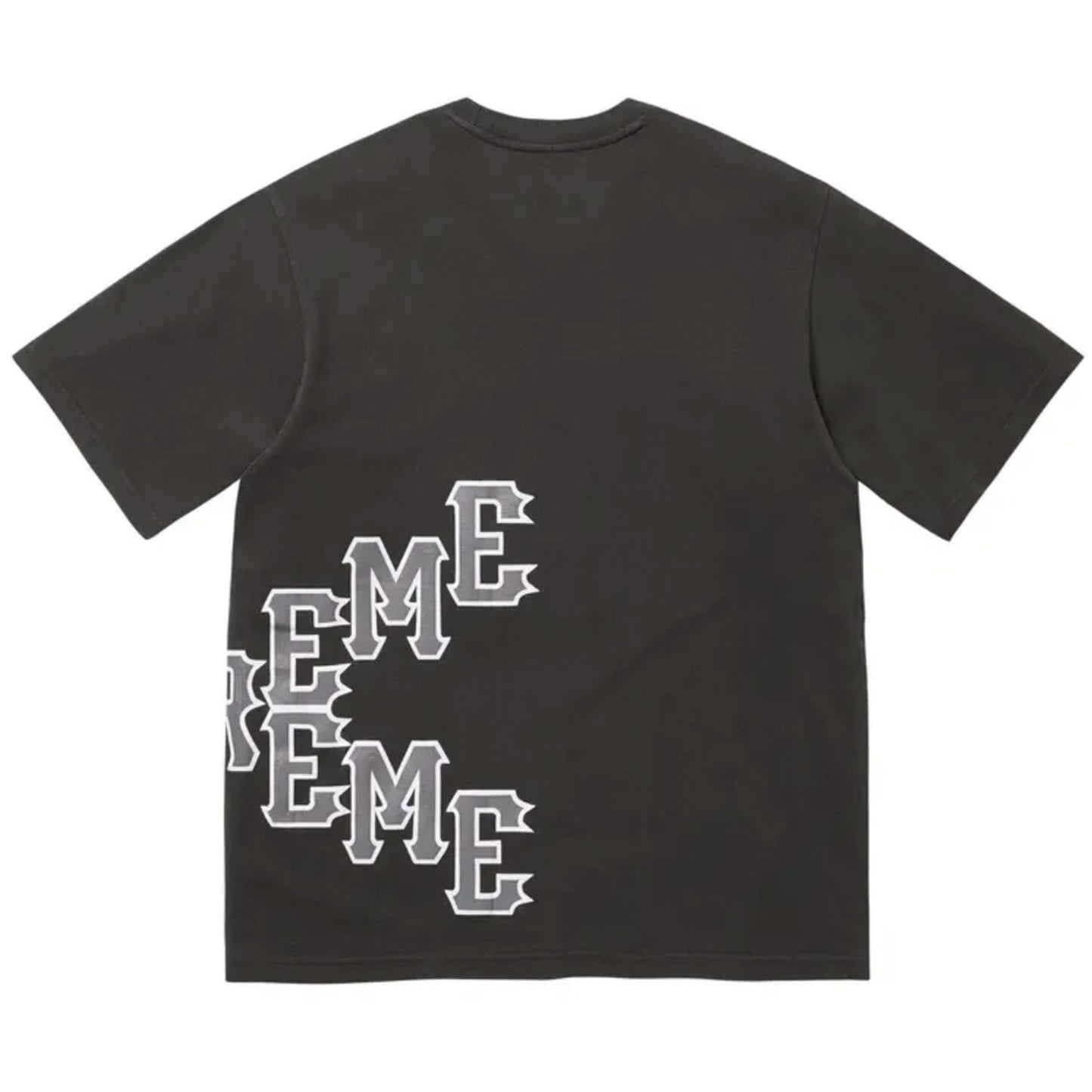 Supreme Cracked Spellout S/S Top Black