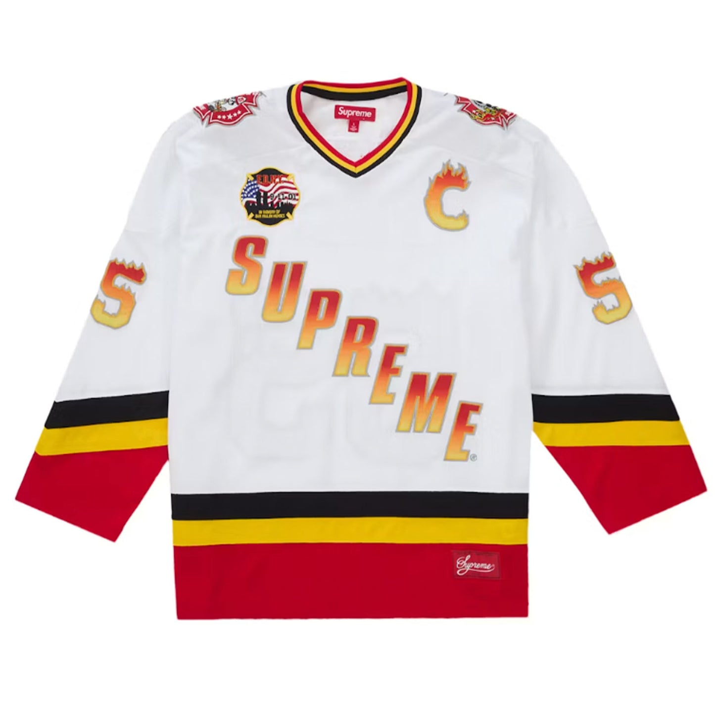 Supreme FDNY Hockey Jersey White