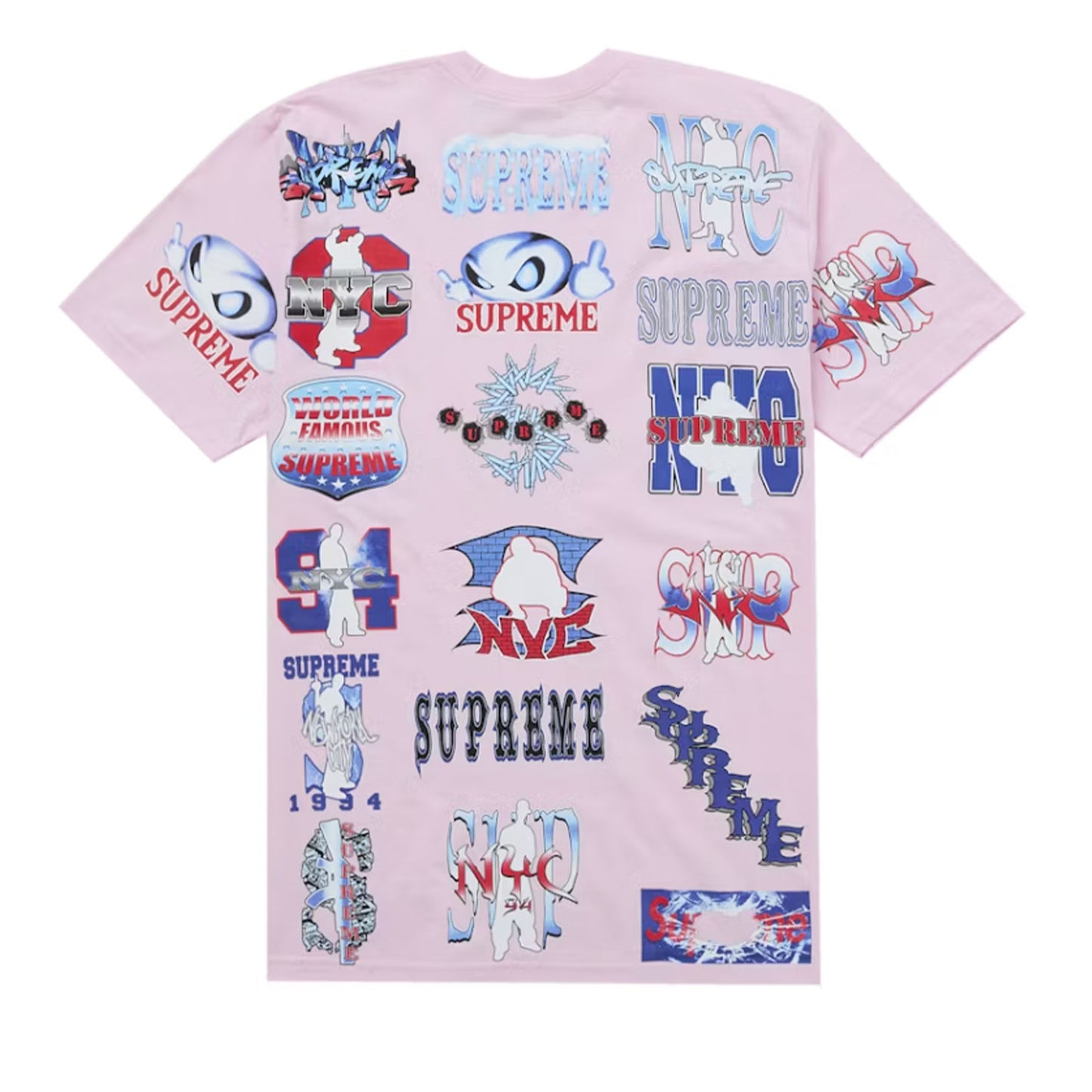 Supreme Flash Tee Light Pink