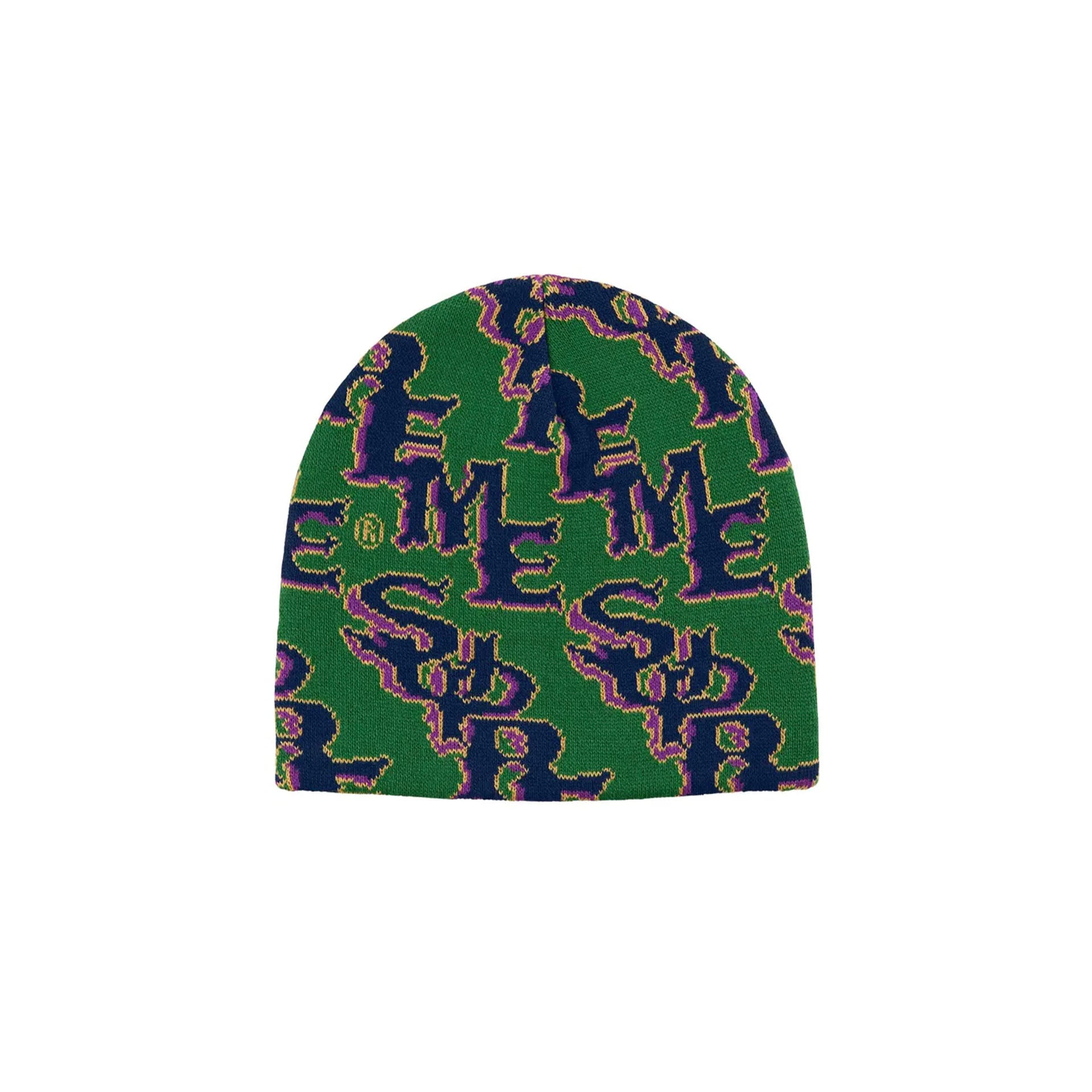 帽子 supreme SlantedGothicOutline Beanie Supreme Slanted Gothic Outline Beanie Green – DISTRICT ONE NY